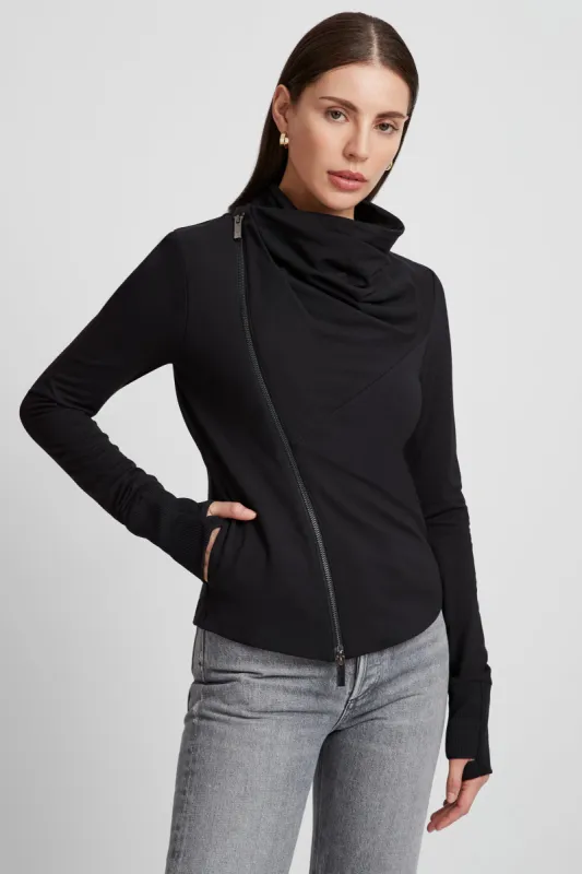 Linwood Sweatshirt Jacket sold by Marcella NYC