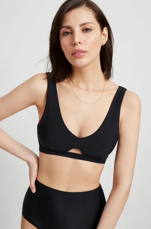Mari Cutout Swim Top sold by Marcella NYC