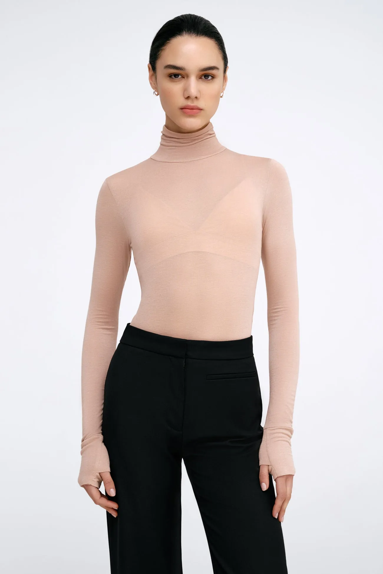 Annie Sheer Bodysuit sold by Marcella NYC