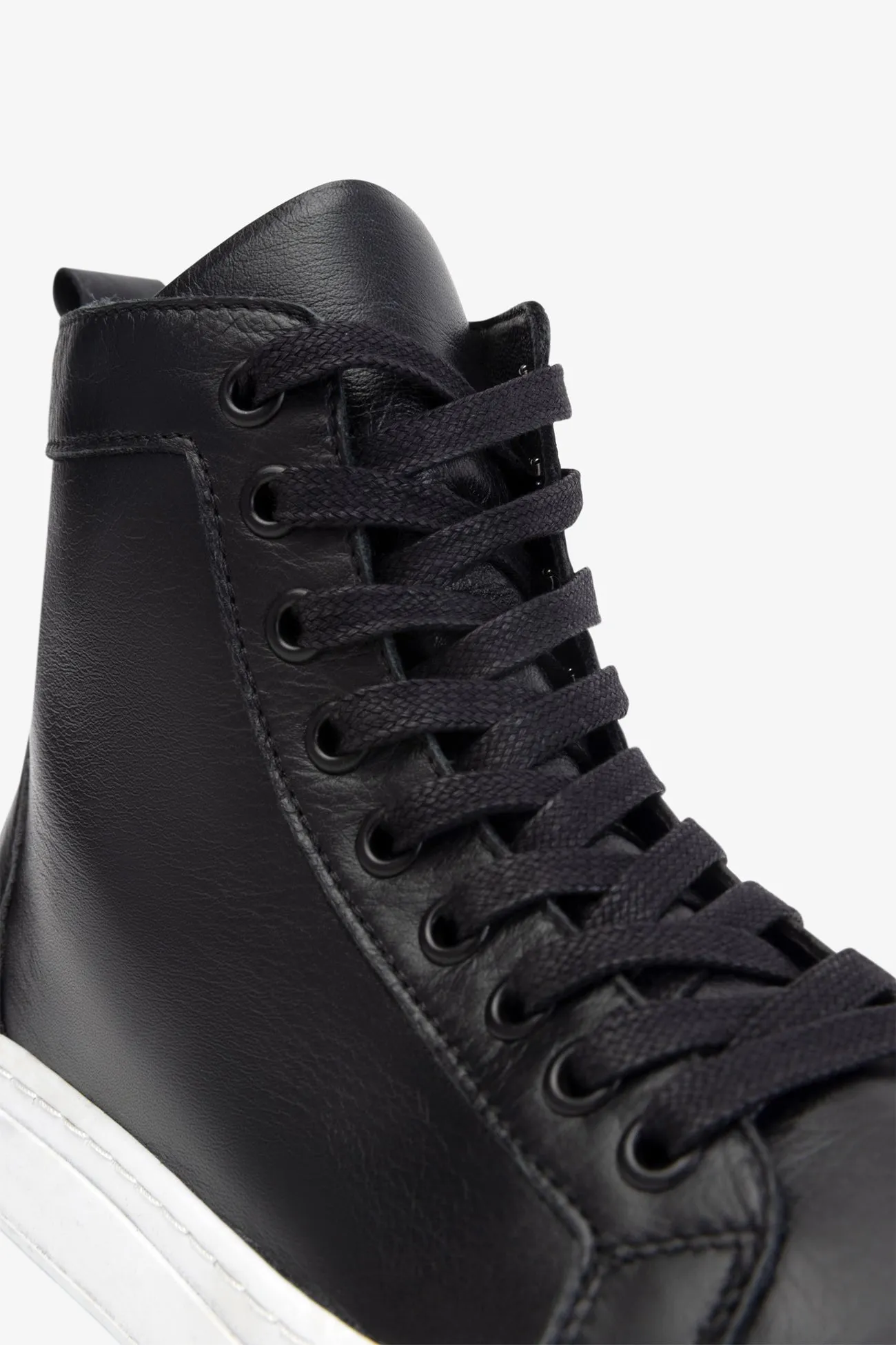 Lee Leather High-Top Sneakers sold by Marcella NYC product image thumbnail 4