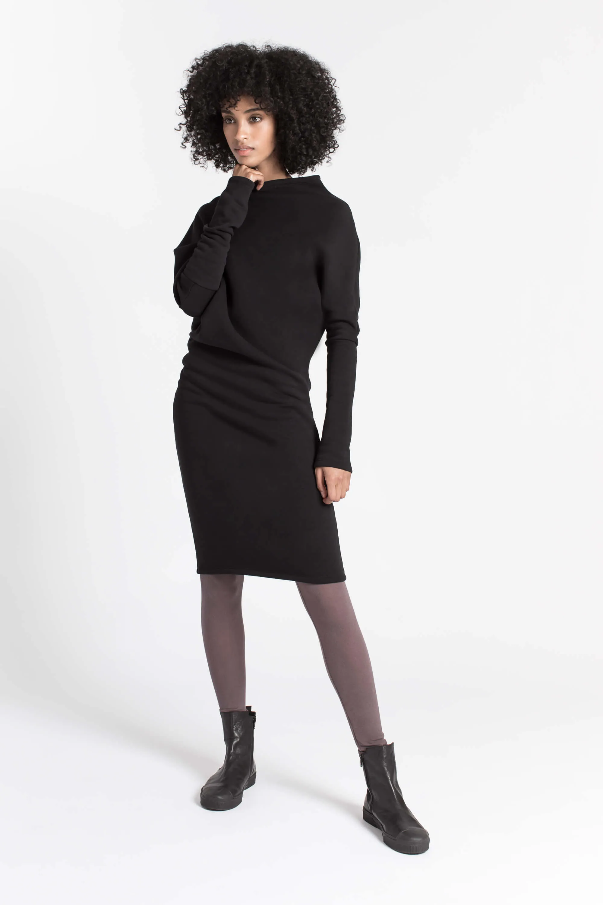 Naomi Sweatshirt Dress sold by Marcella NYC product image thumbnail 3