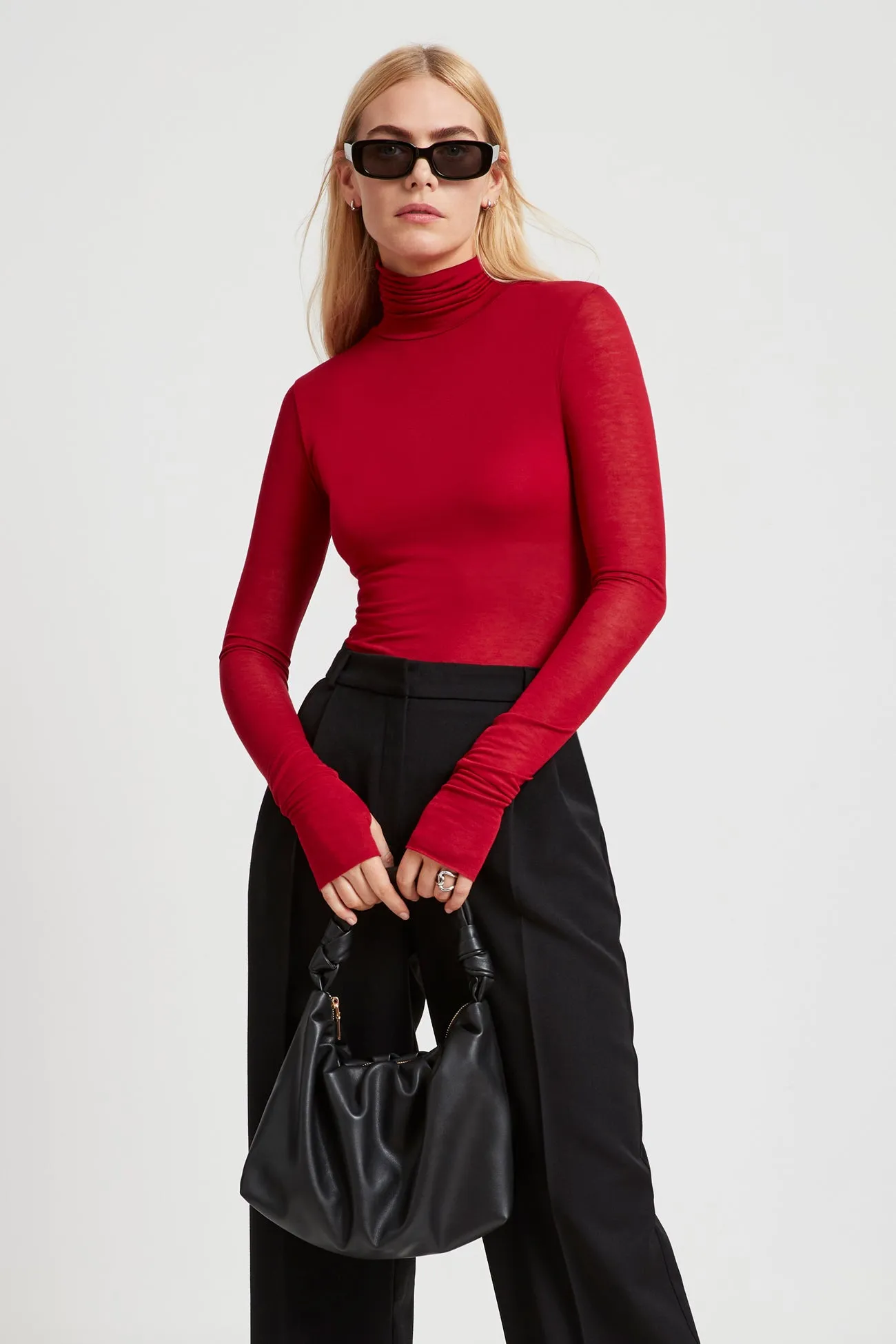 Eloise Sheer Turtleneck sold by Marcella NYC product image thumbnail 3