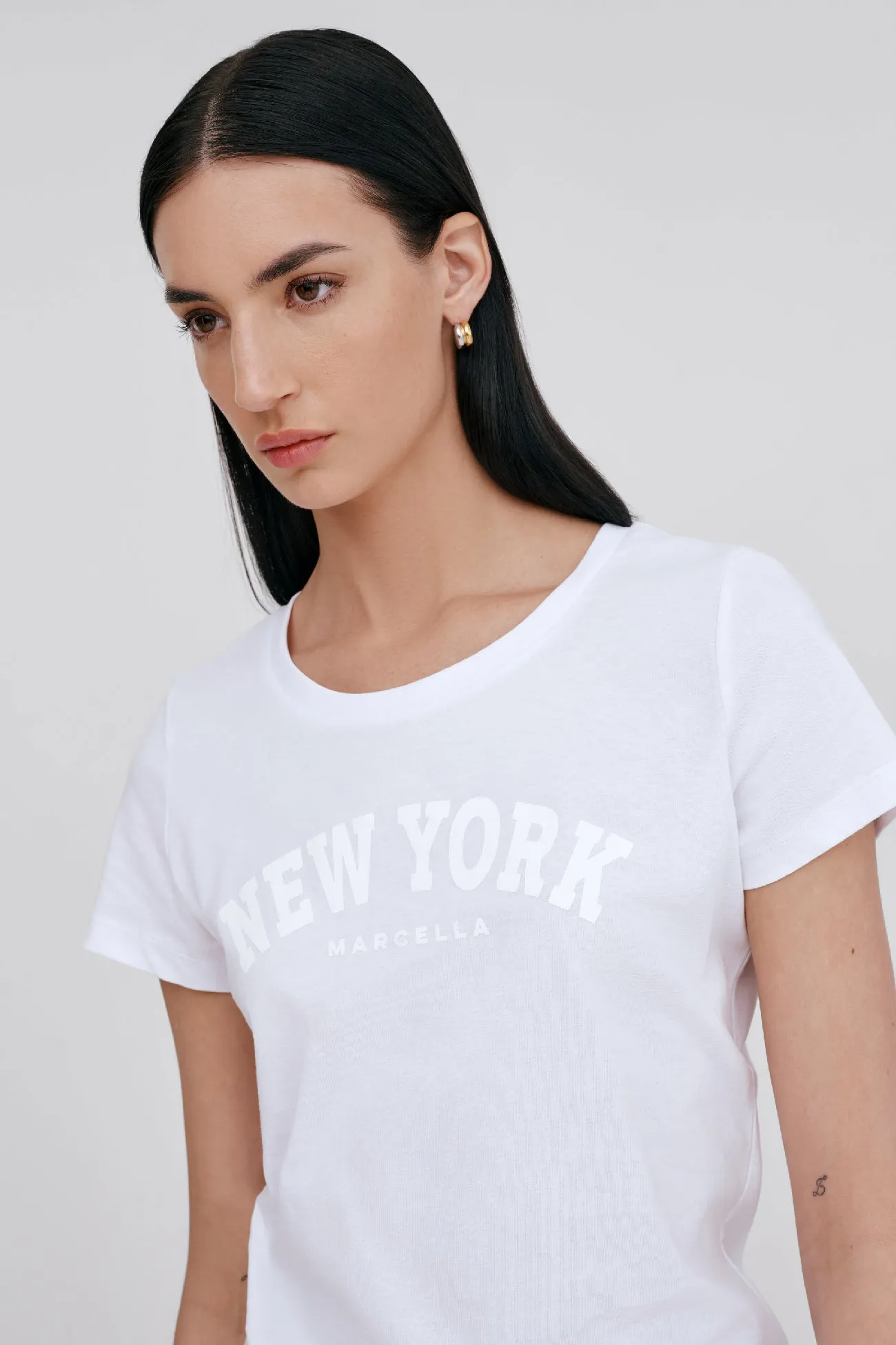 The Monochrome New York Tee sold by Marcella NYC product image thumbnail 2