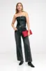 Belle Leather Clutch sold by Marcella NYC