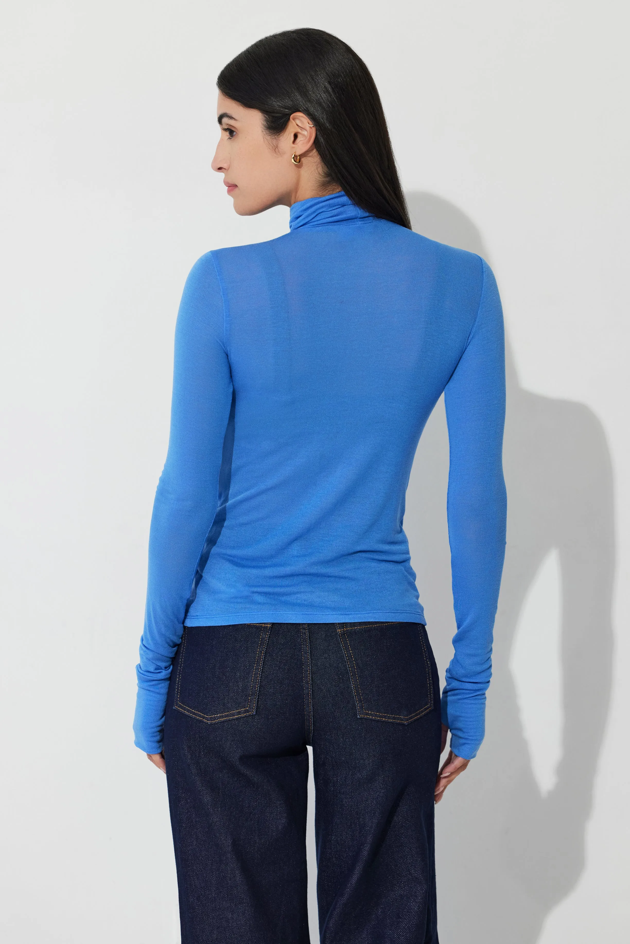 Eloise Sheer Turtleneck sold by Marcella NYC product image thumbnail 4