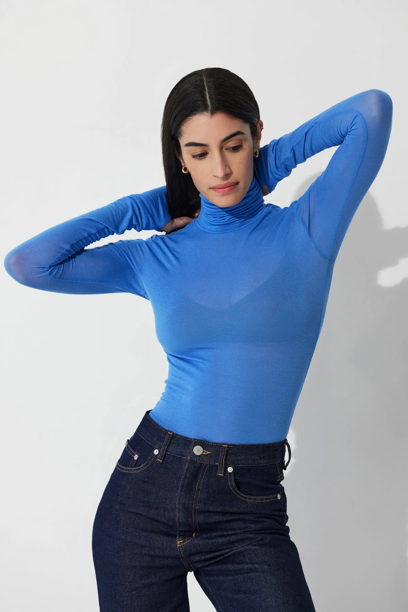 Eloise Sheer Turtleneck sold by Marcella NYC product image thumbnail 5