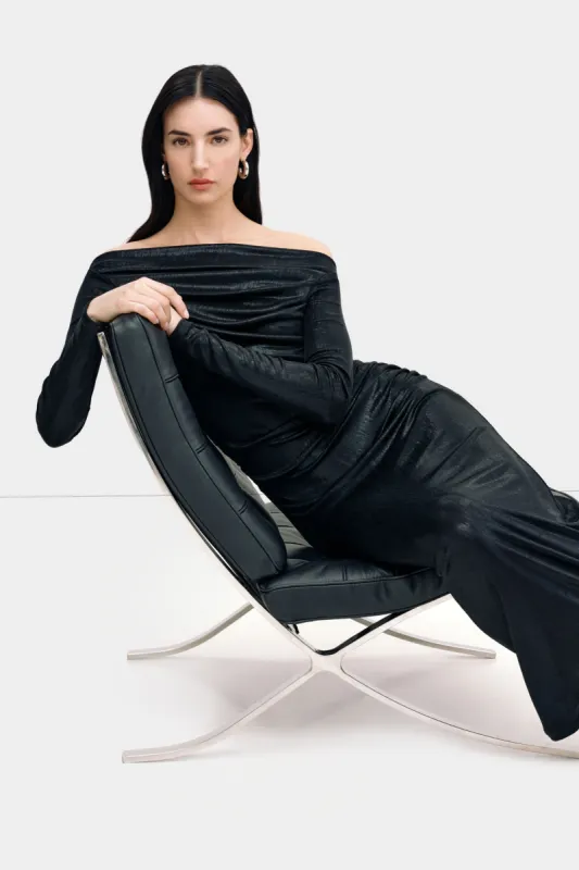 Cooper Metallic Dress made by Marcella NYC