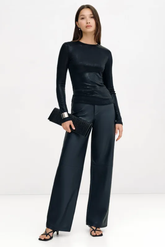 Ansley Metallic Top sold by Marcella NYC