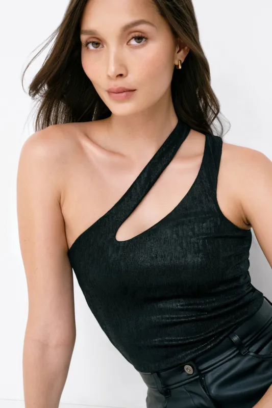 Siren Metallic Top sold by Marcella NYC