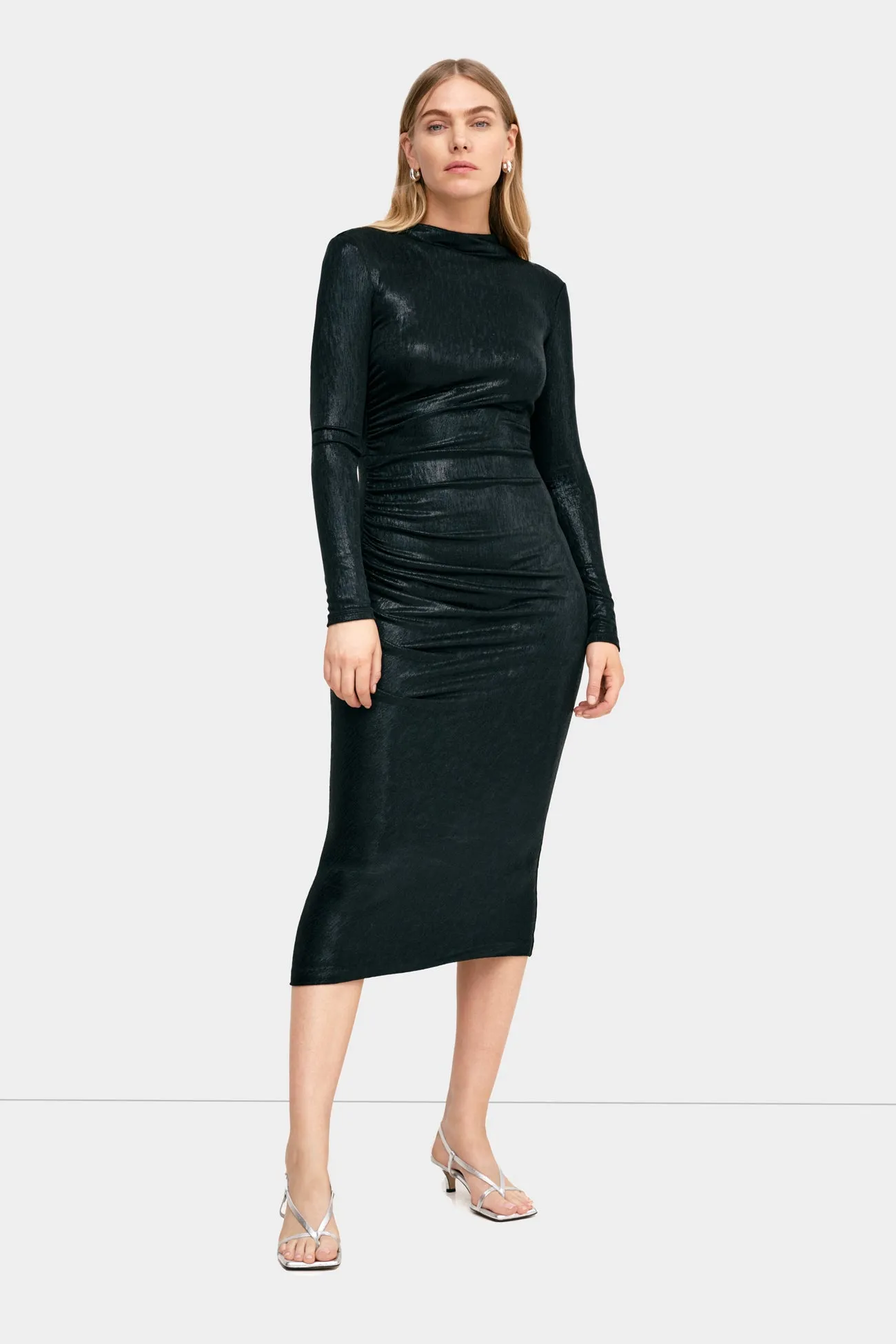 Adalyn Metallic Dress sold by Marcella NYC product image thumbnail 3