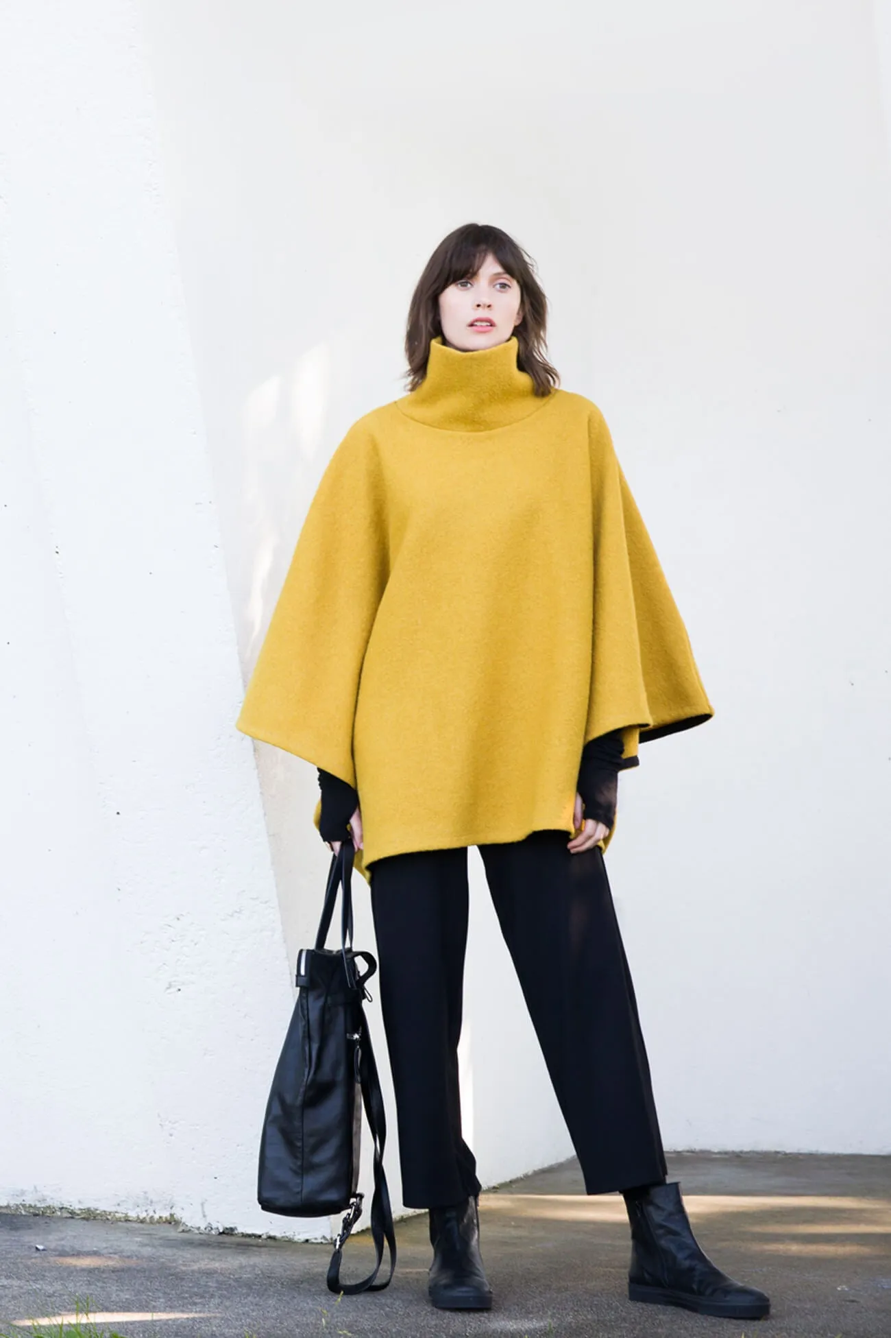 Avery Wool Cape sold by Marcella NYC product image thumbnail 2