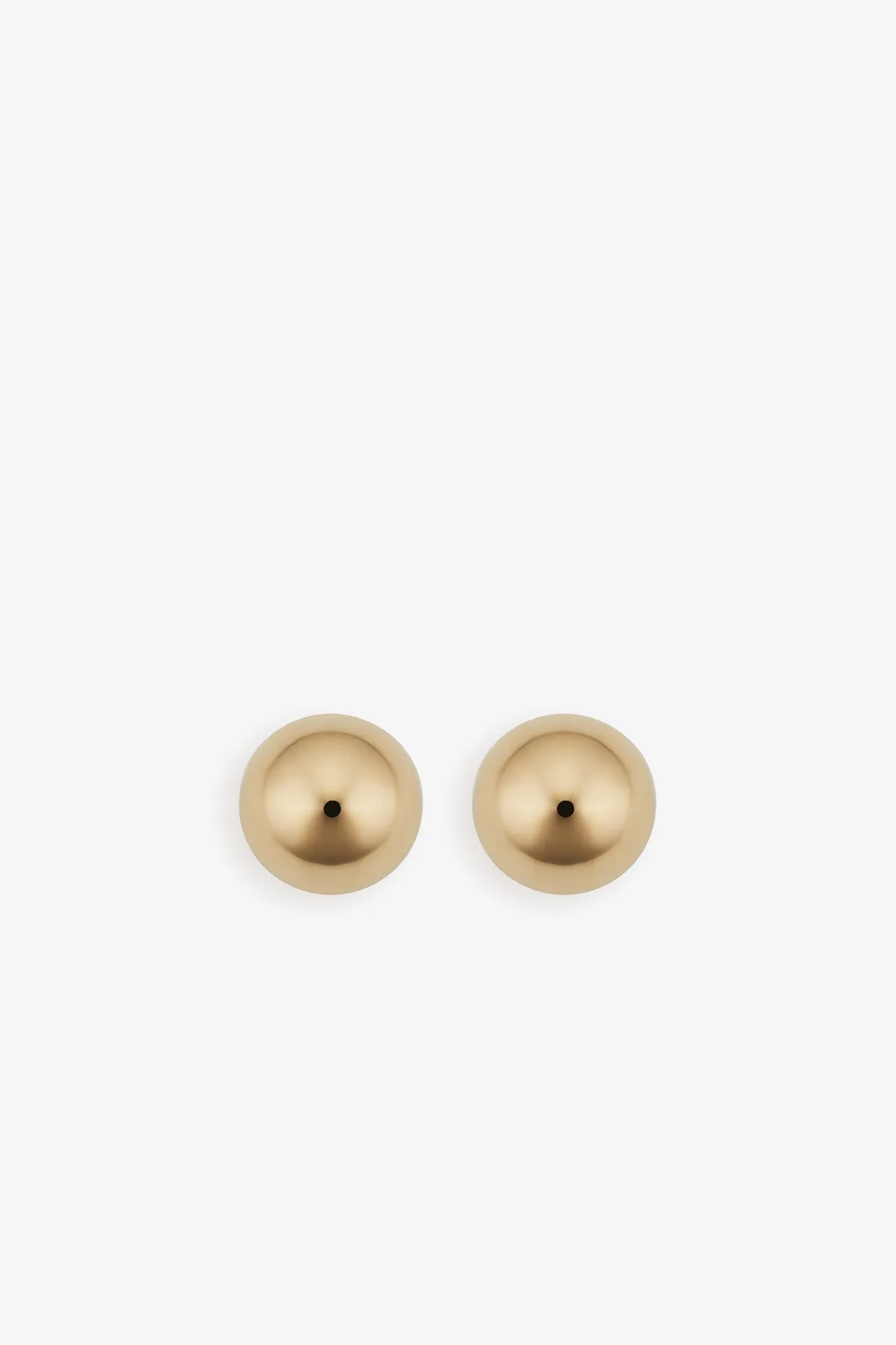 14k Gold Bella Ball Studs sold by Marcella NYC product image thumbnail 5