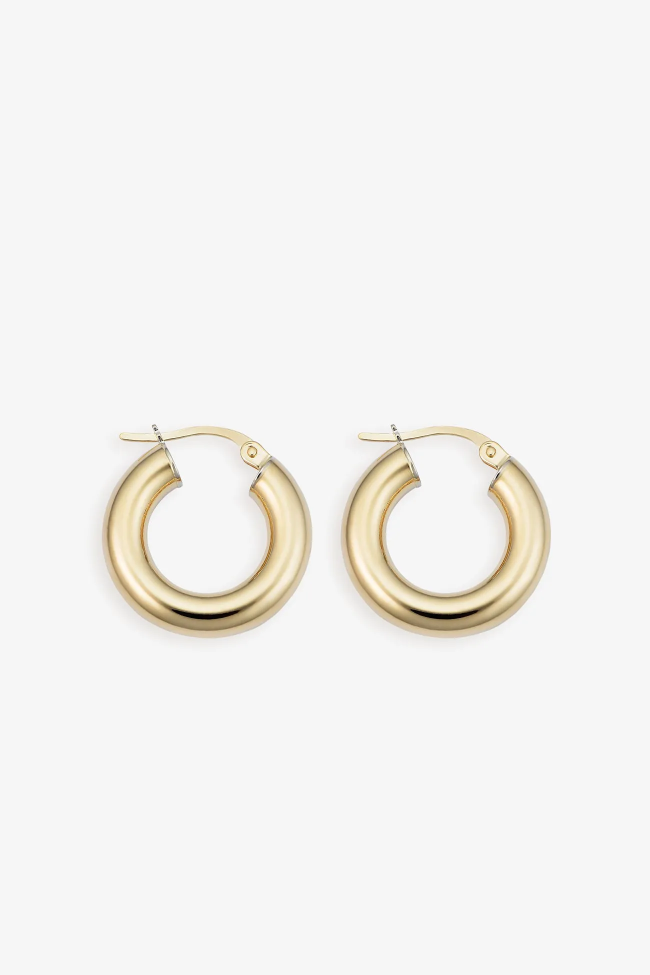 14k Gold Bella Bold Hoops sold by Marcella NYC product image thumbnail 2