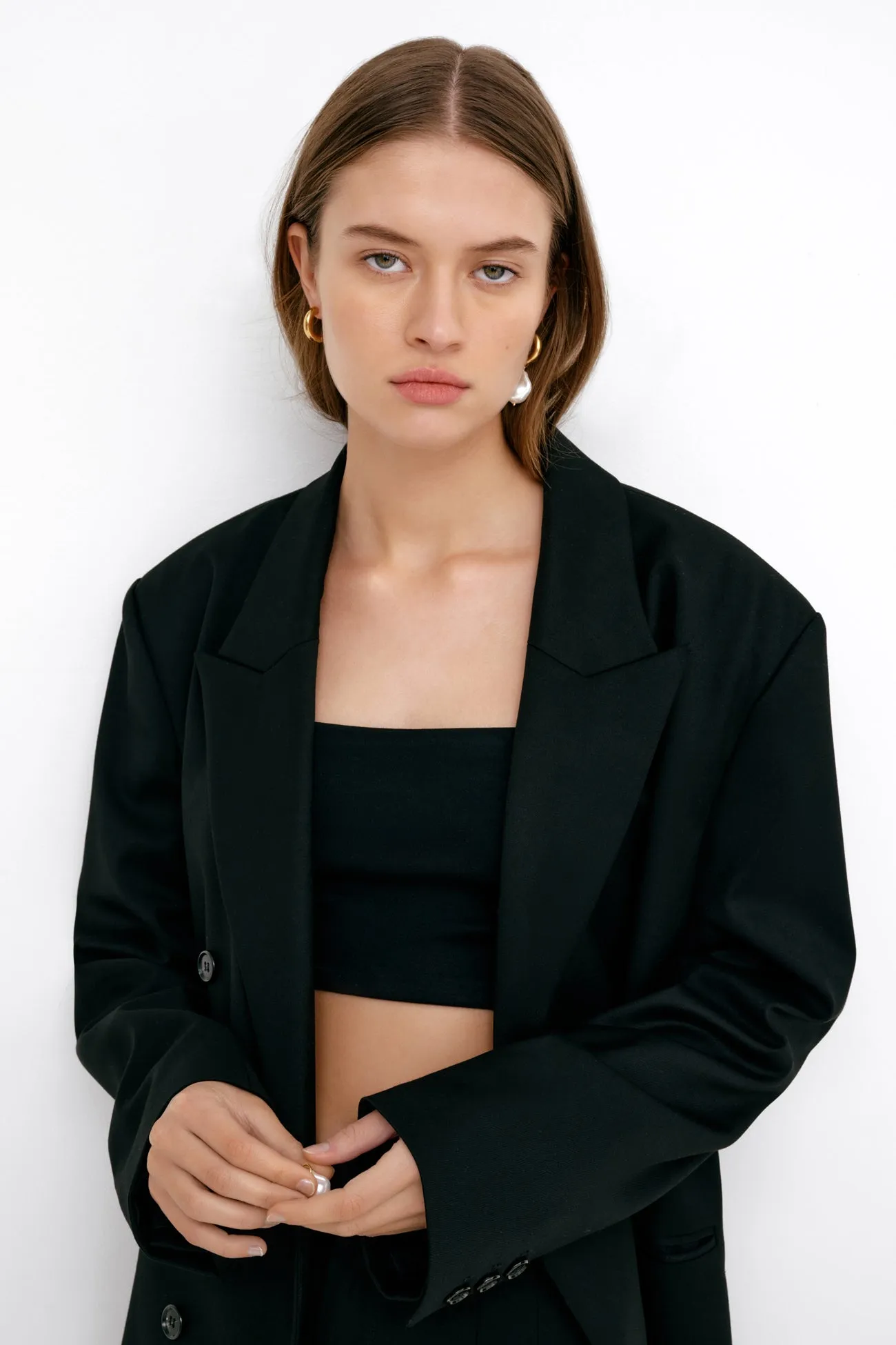 Tal Convertible Hoop Earrings sold by Marcella NYC product image thumbnail 5