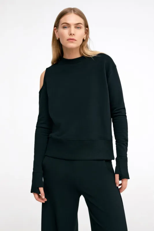 William Cutout Sweatshirt made by Marcella NYC
