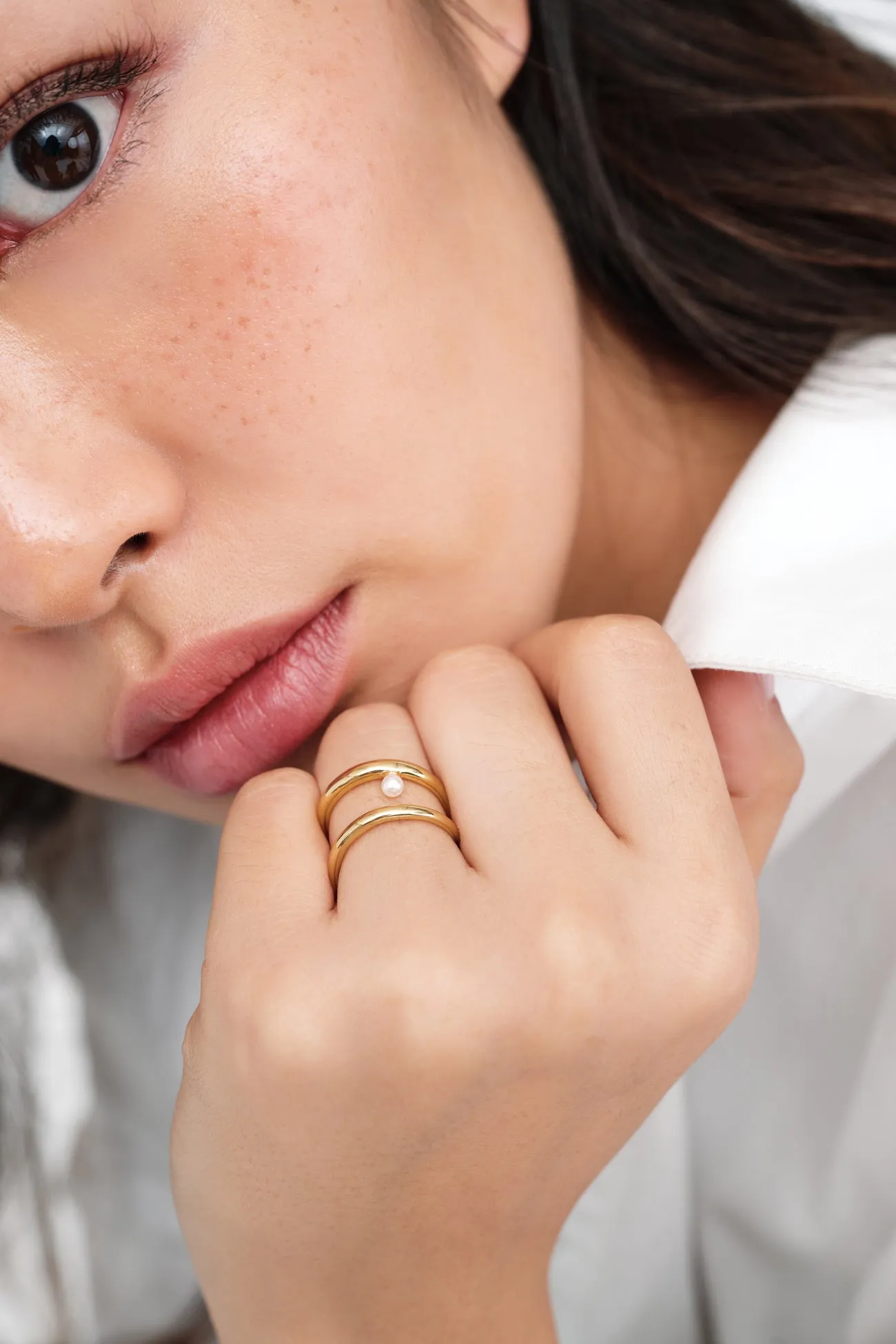 Free Gift — Mandy Abstract Ring sold by Marcella NYC product image thumbnail 3