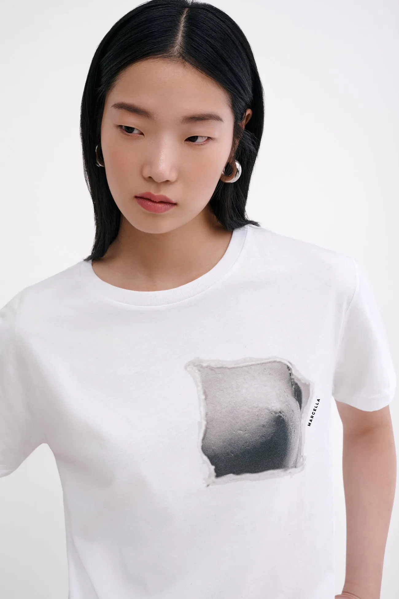 Torn Graphic Tee sold by Marcella NYC product image thumbnail 5