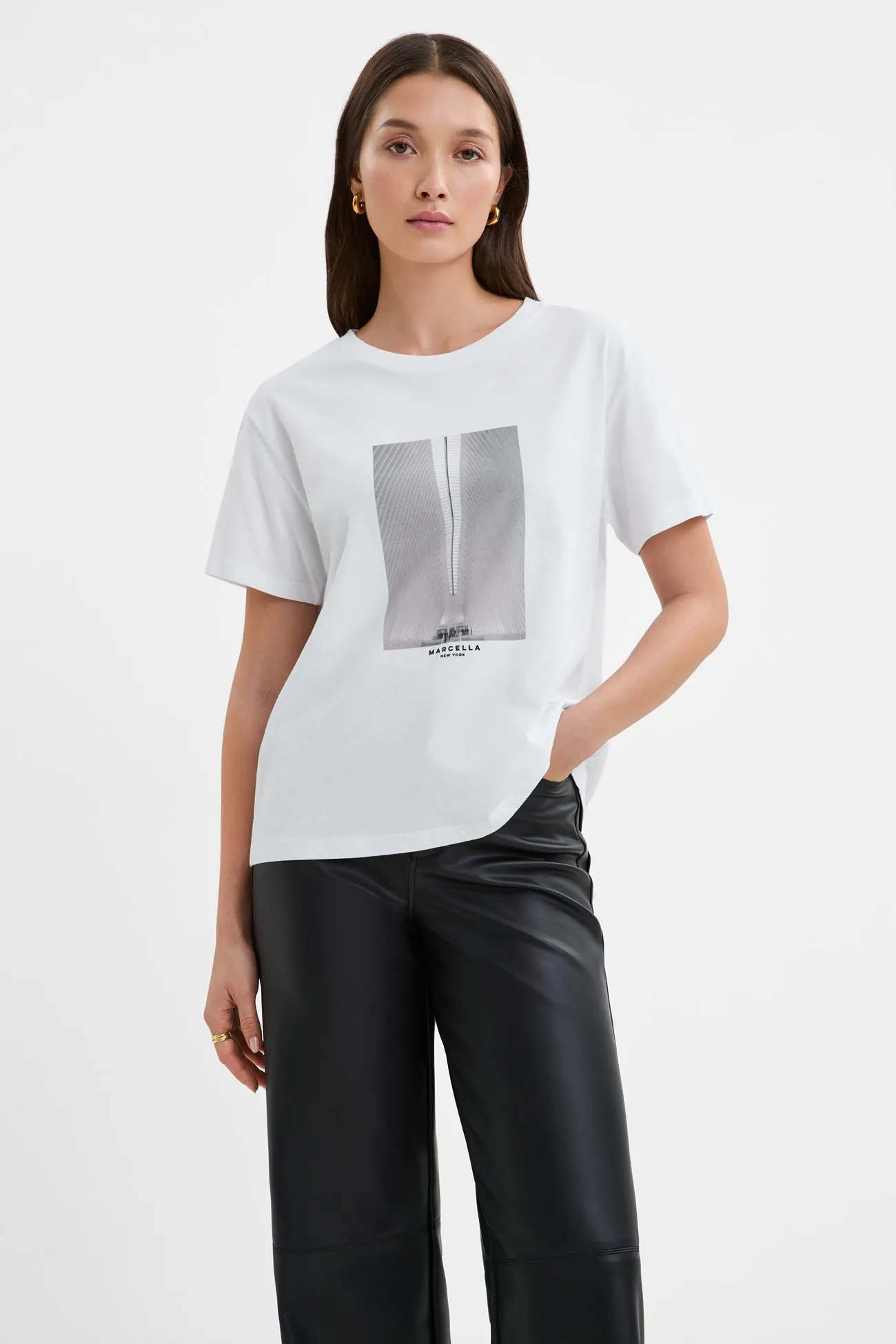 Oculus Graphic Tee sold by Marcella NYC