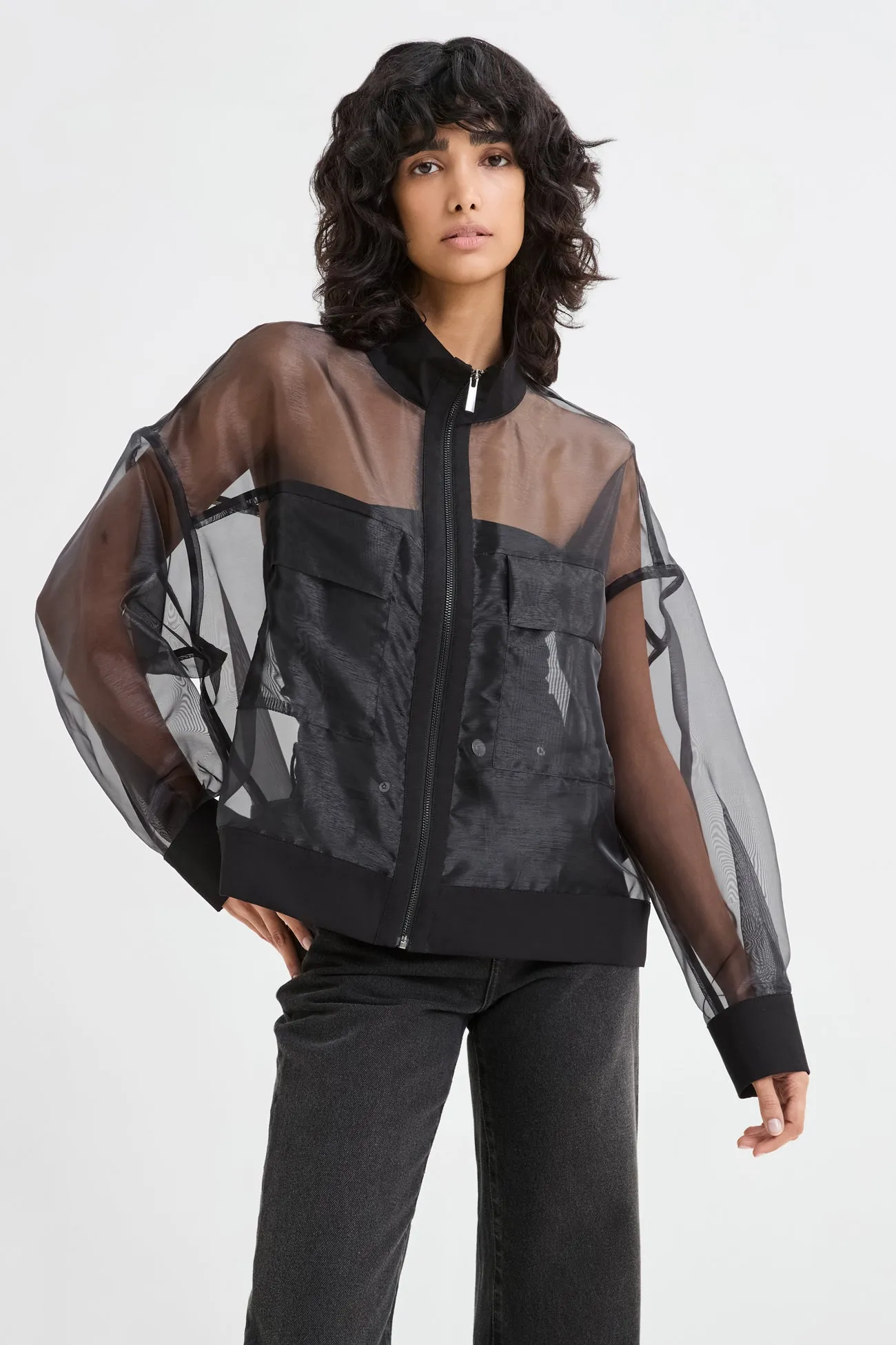 Clyde Sheer Jacket sold by Marcella NYC