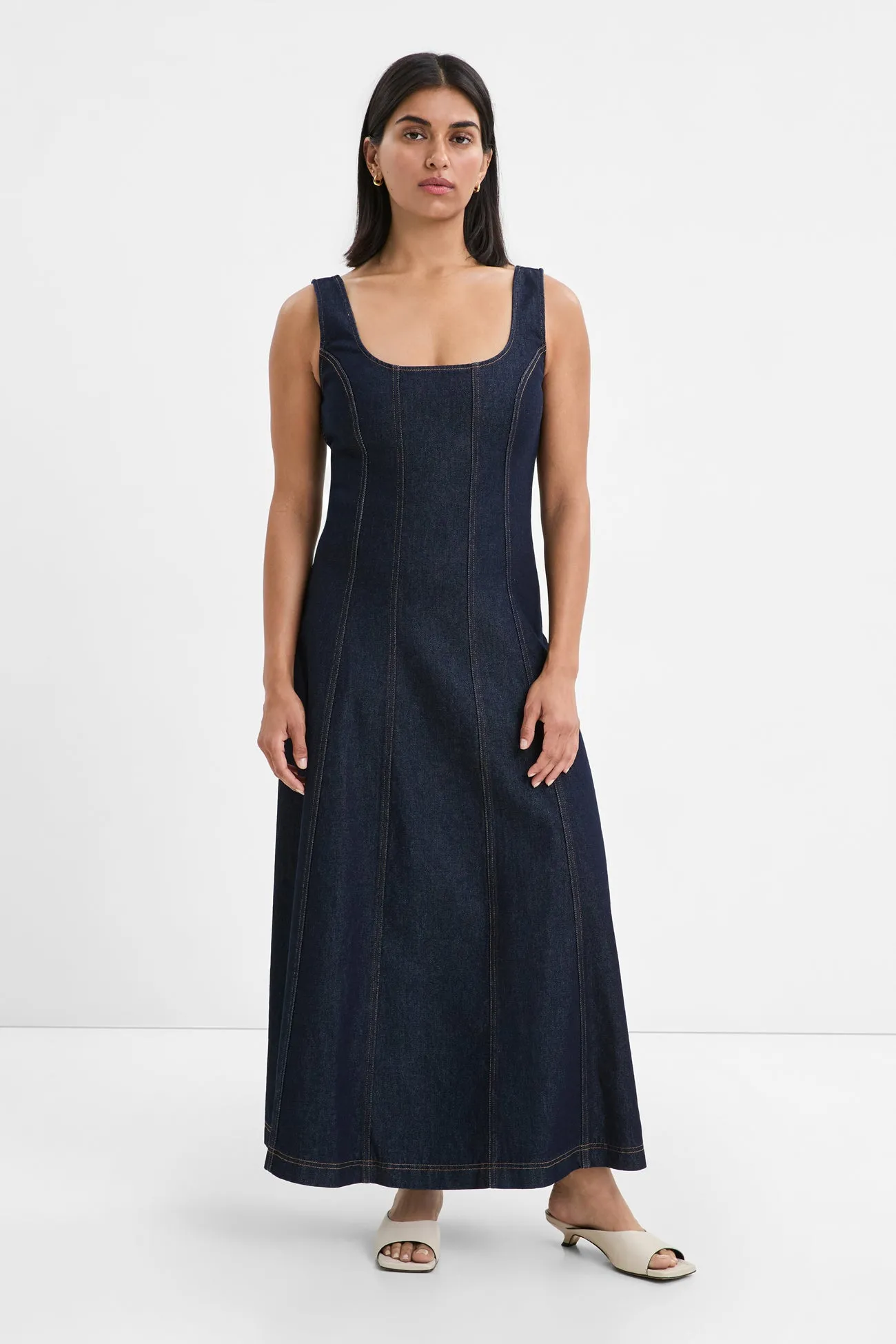 Melrose Denim Dress sold by Marcella NYC product image thumbnail 3