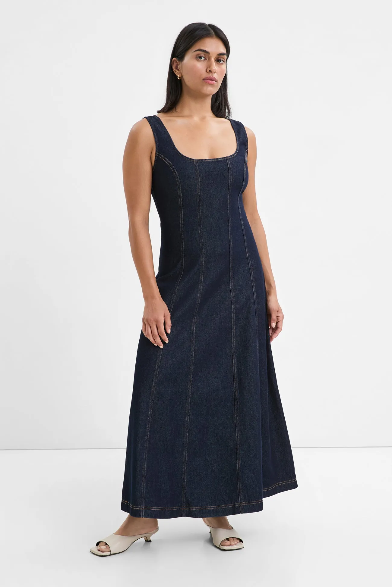 Melrose Denim Dress sold by Marcella NYC
