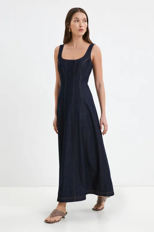 Melrose Denim Dress sold by Marcella NYC