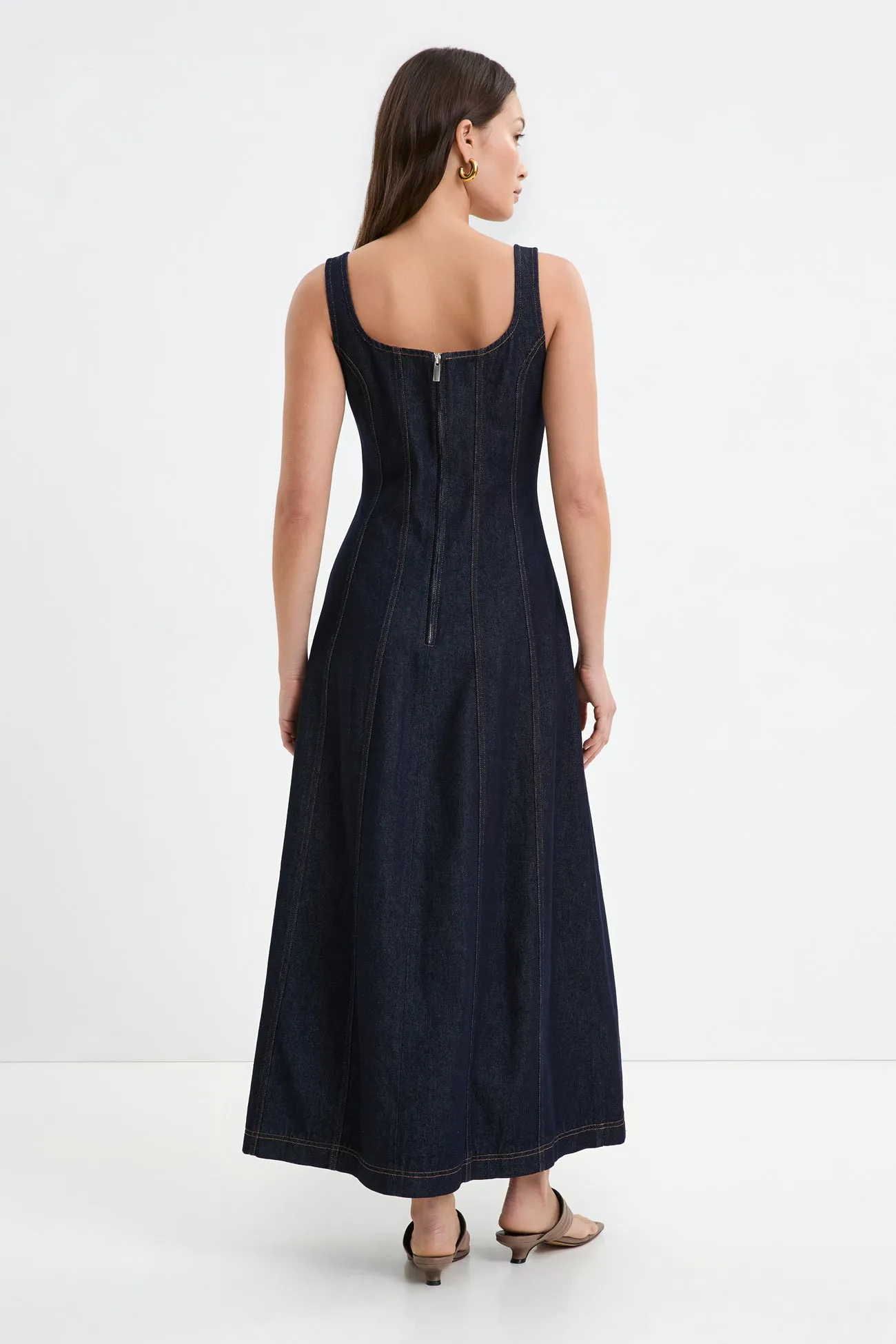 Melrose Denim Dress sold by Marcella NYC product image thumbnail 4