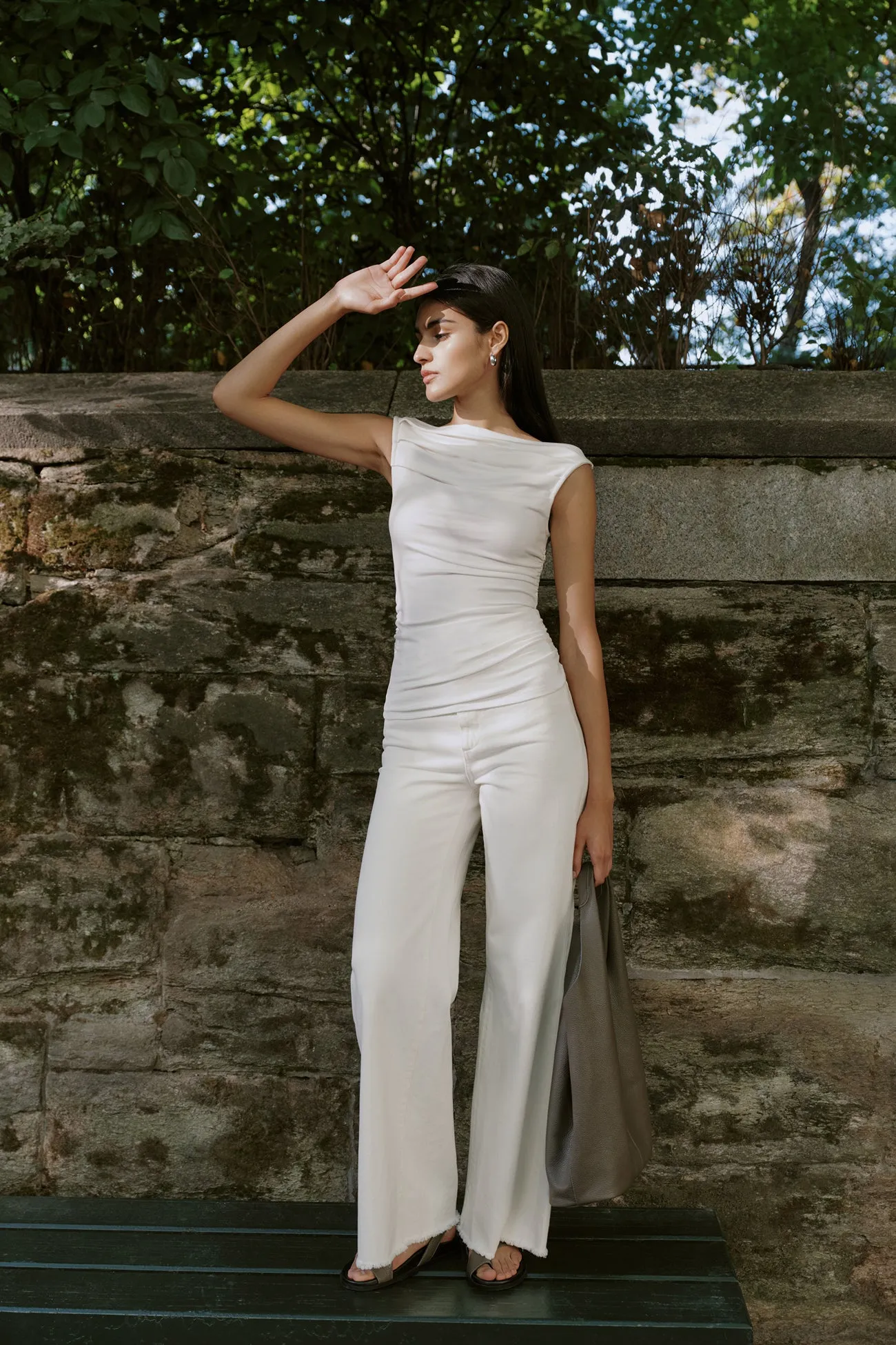 Cooper Sleeveless Top sold by Marcella NYC