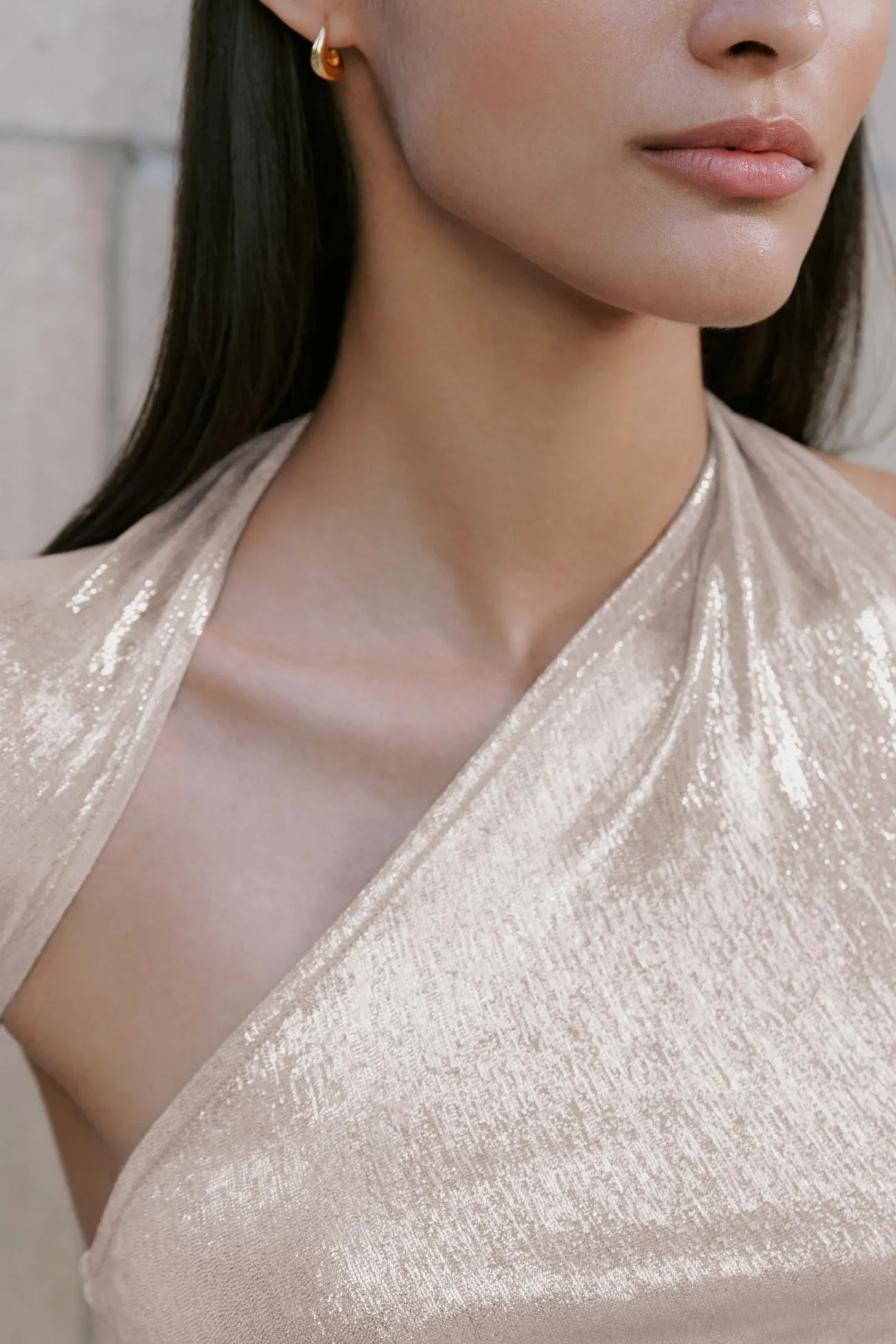 Aiyana Metallic Top sold by Marcella NYC product image thumbnail 5