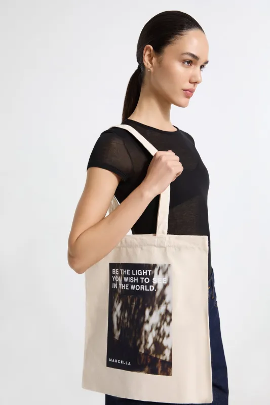 The Light Tote sold by Marcella NYC