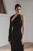 Petite Manhattan One Shoulder Gown sold by Marcella NYC