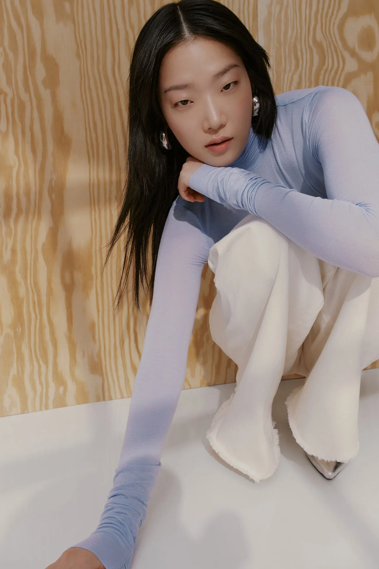 Eloise Sheer Turtleneck sold by Marcella NYC