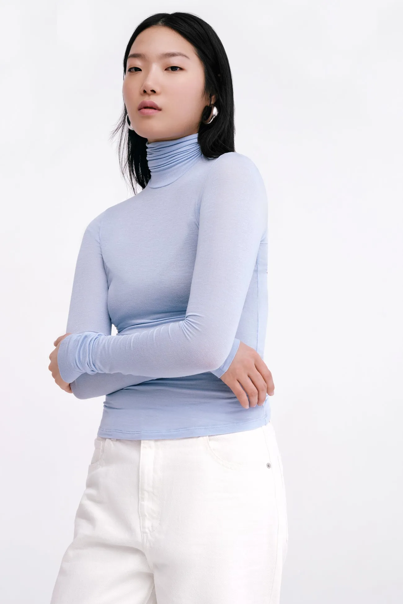 Eloise Sheer Turtleneck sold by Marcella NYC product image thumbnail 4