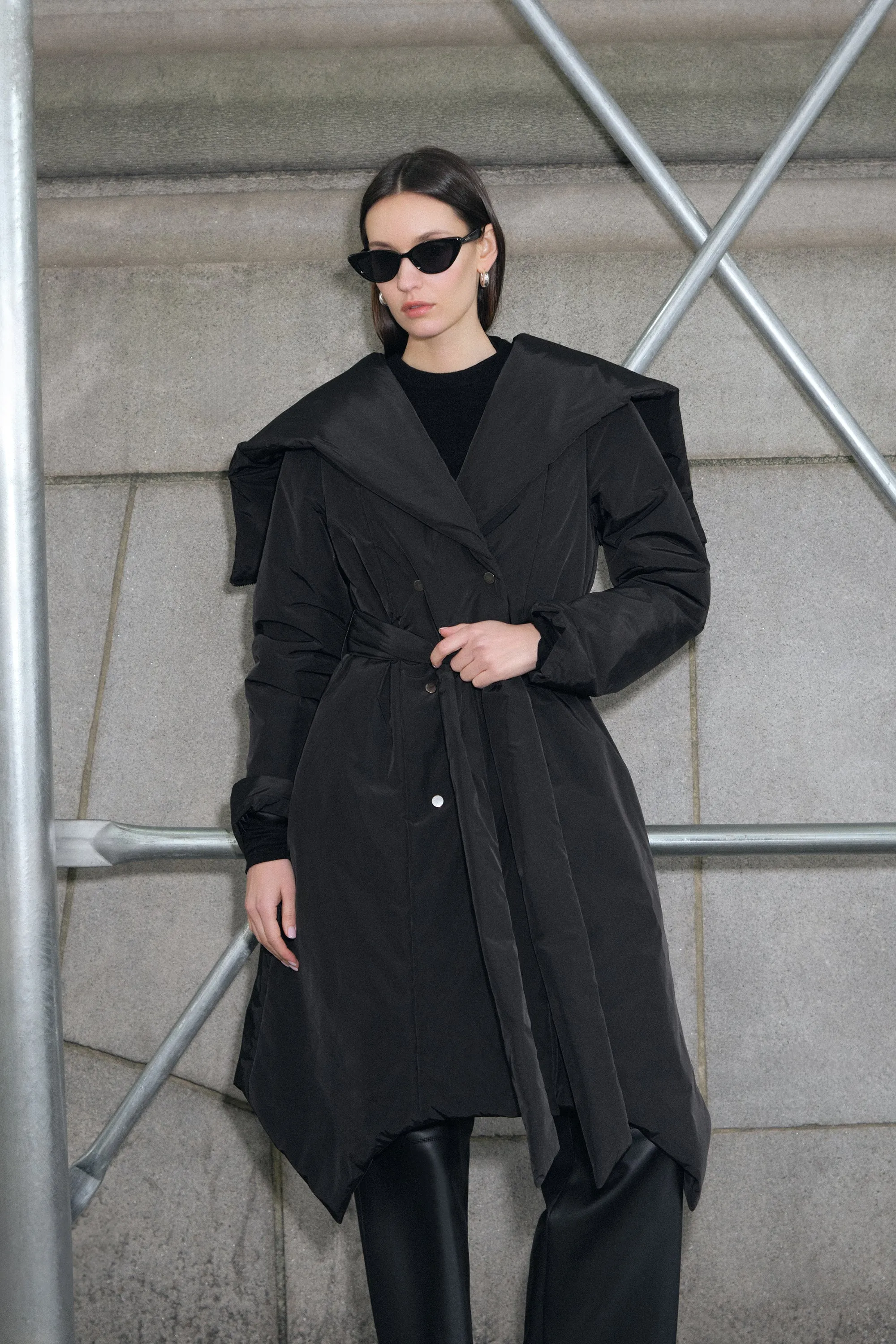 Jess Hooded Puffer sold by Marcella NYC