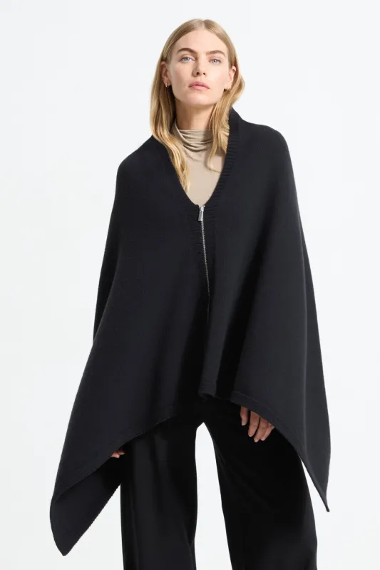 Mika Knit Cape made by Marcella NYC