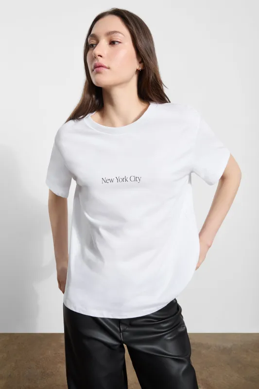 Minimalist NYC Tee sold by Marcella NYC