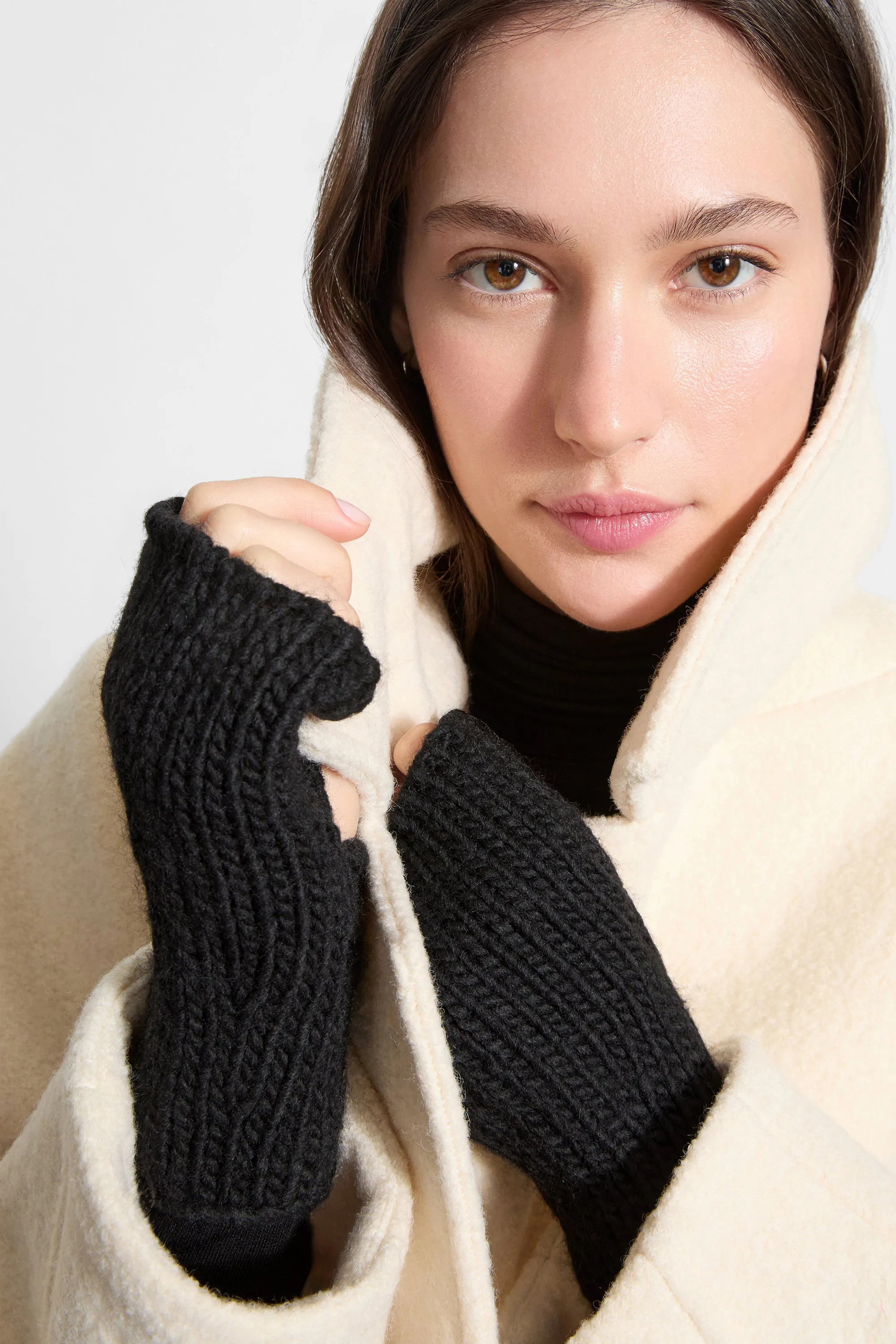 Kris Fingerless Gloves sold by Marcella NYC product image thumbnail 2