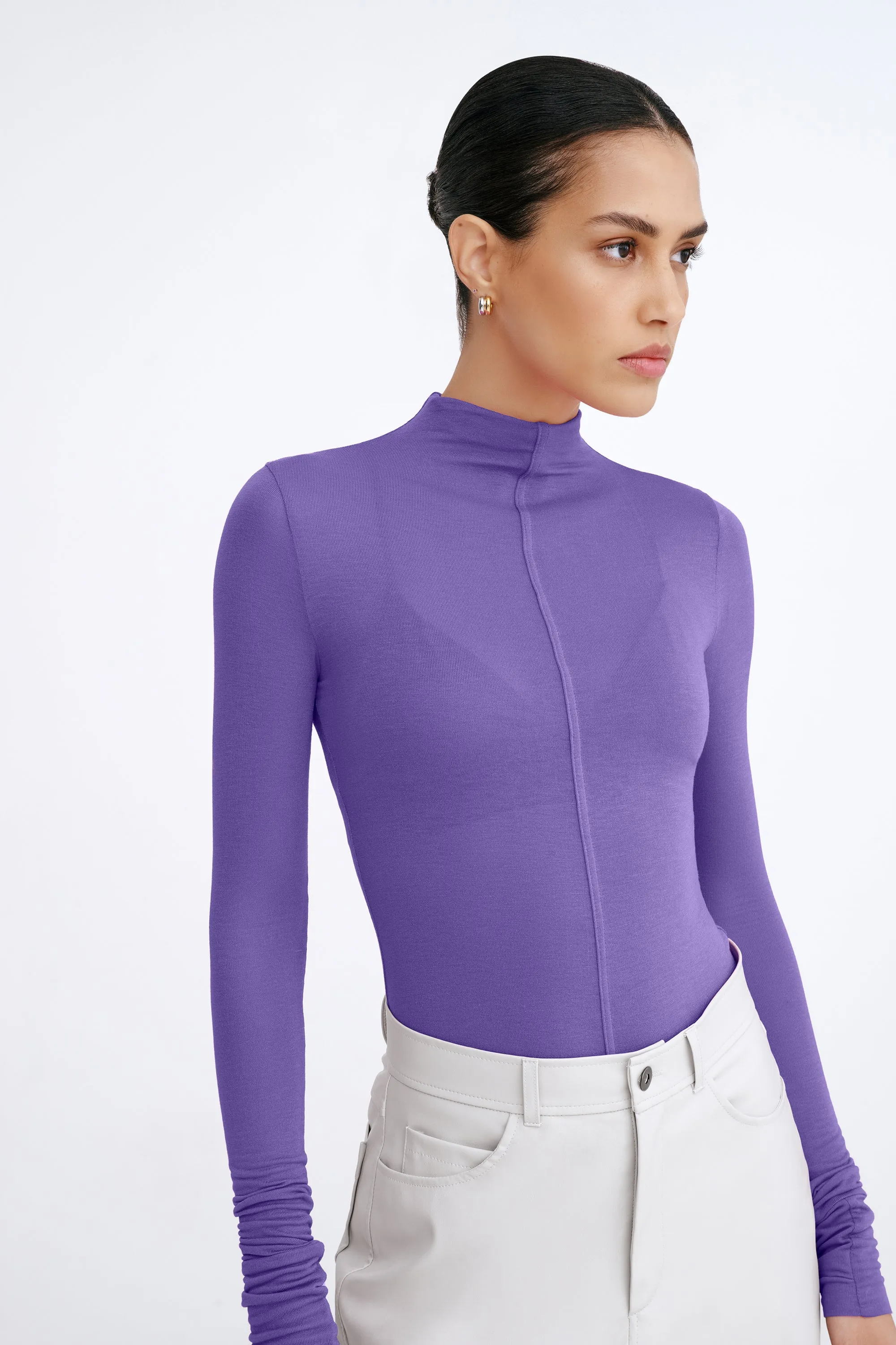 Alicia Sheer Turtleneck sold by Marcella NYC product image thumbnail 3