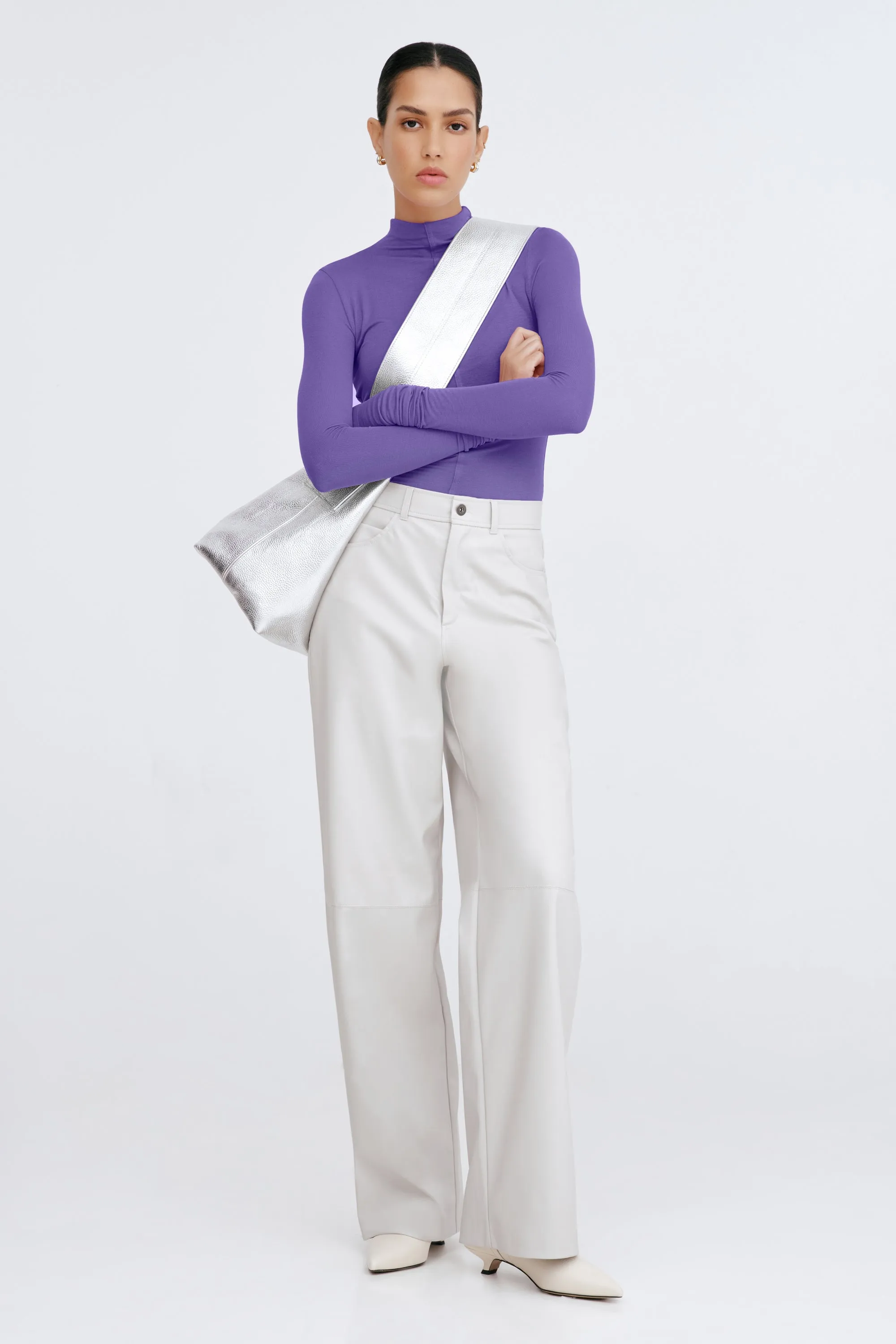 Alicia Sheer Turtleneck sold by Marcella NYC product image thumbnail 5