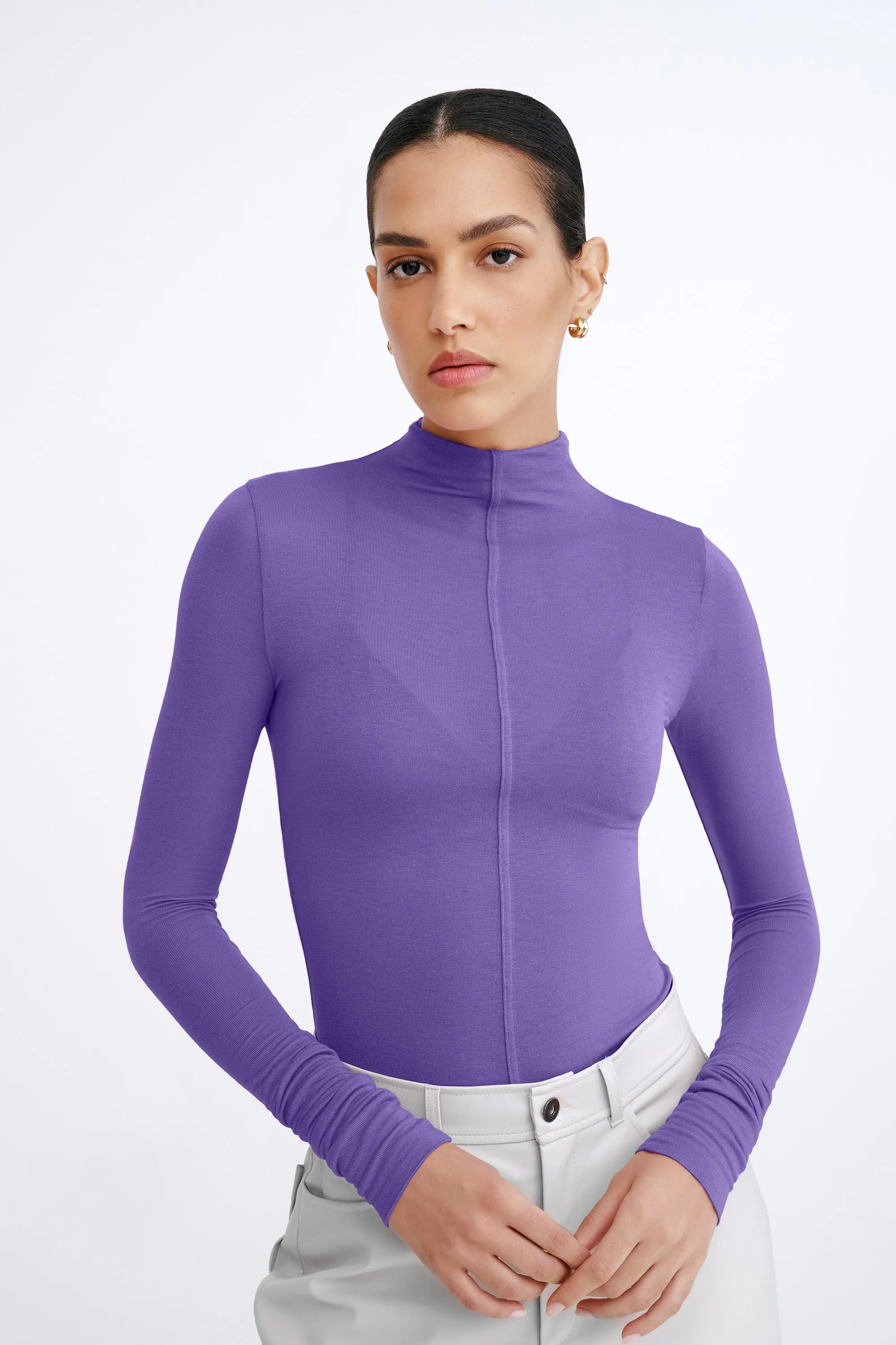 Alicia Sheer Turtleneck sold by Marcella NYC product image thumbnail 2