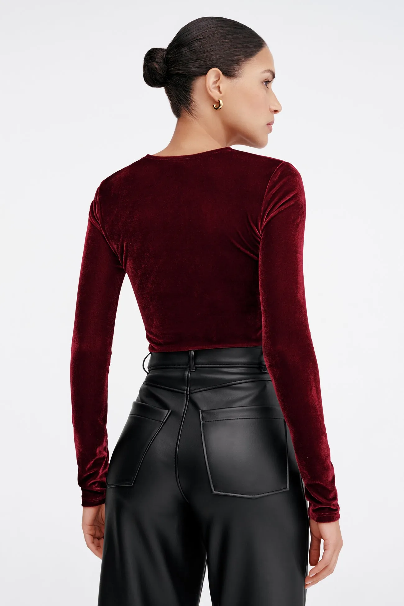 Ansley Velvet Top sold by Marcella NYC product image thumbnail 3