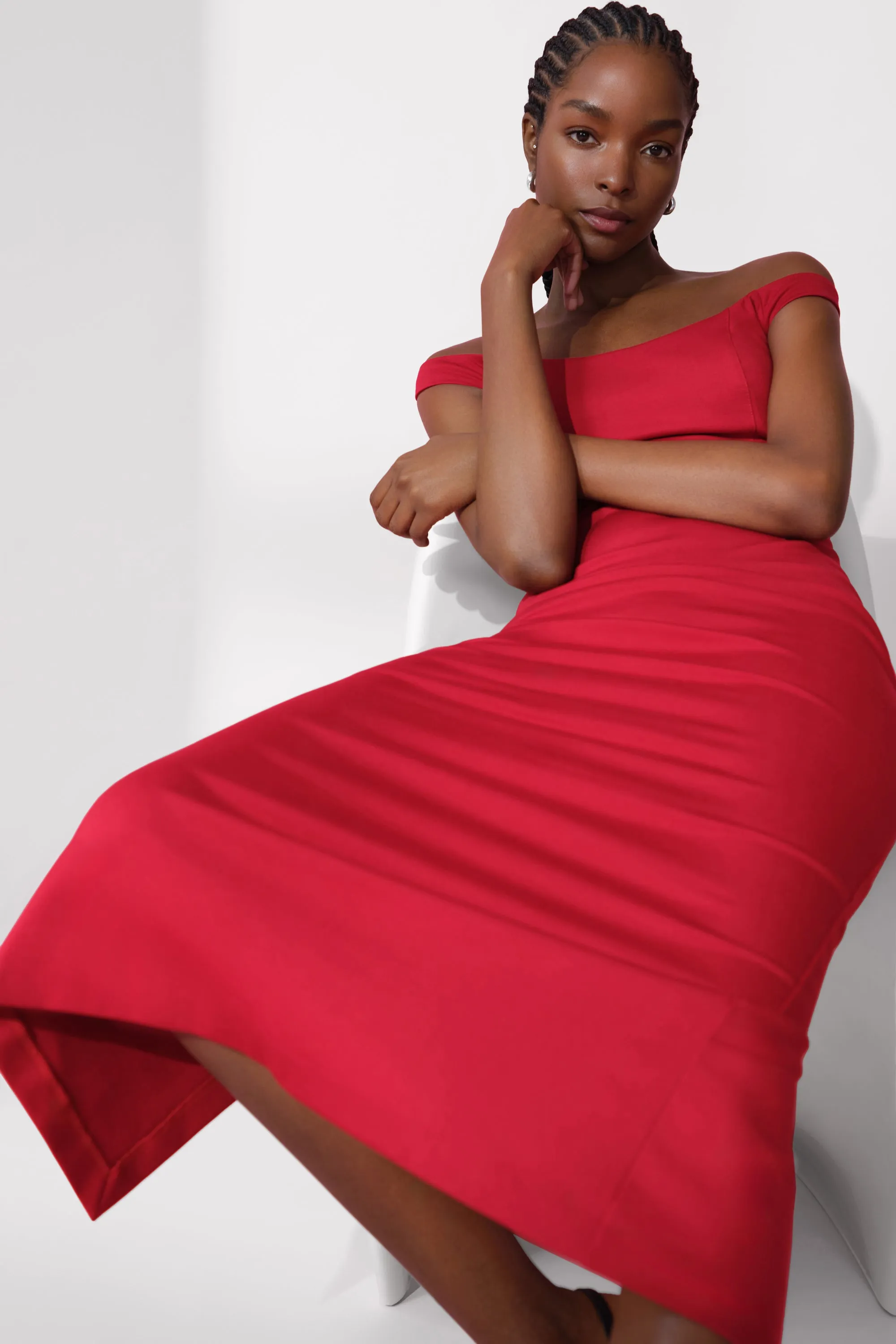 Eliana Slit Dress sold by Marcella NYC product image thumbnail 4