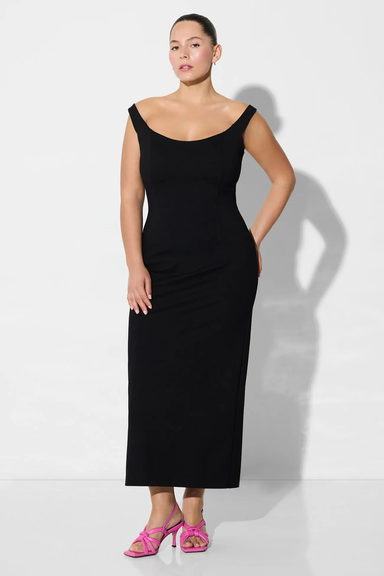 Eliana Slit Dress sold by Marcella NYC product image thumbnail 3