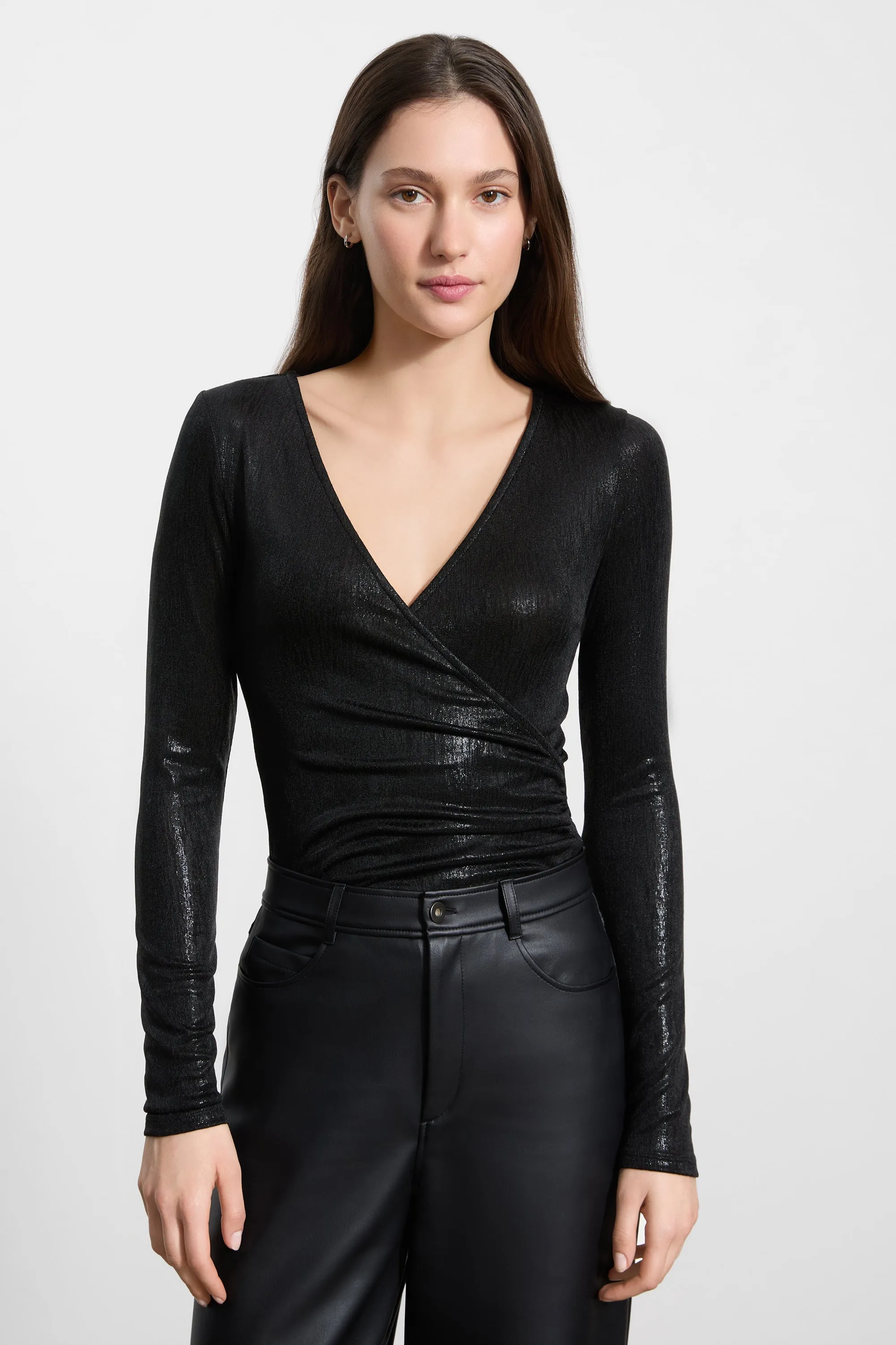 Dulce Metallic Top sold by Marcella NYC product image thumbnail 3