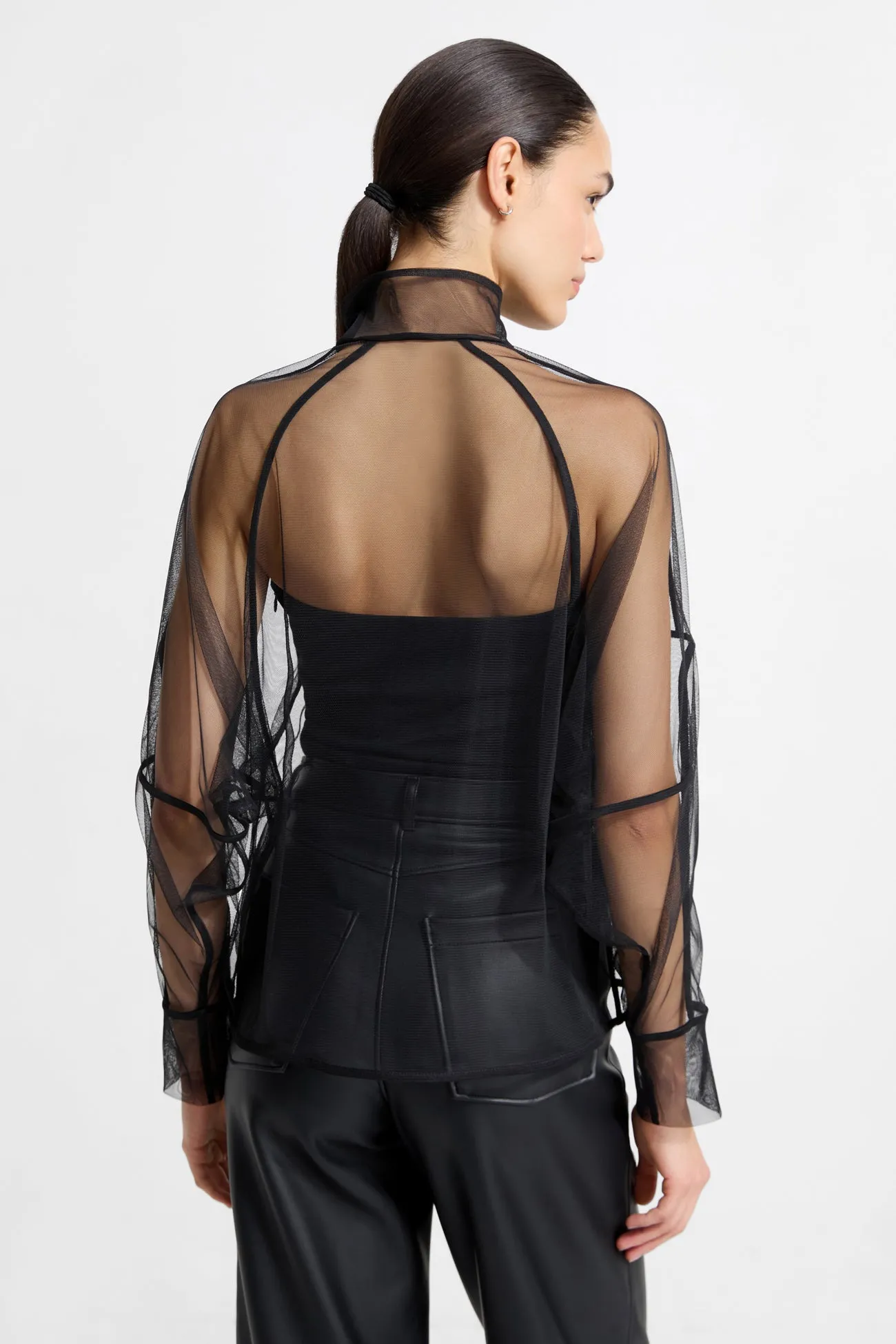 Lane Mesh Shirt sold by Marcella NYC product image thumbnail 4