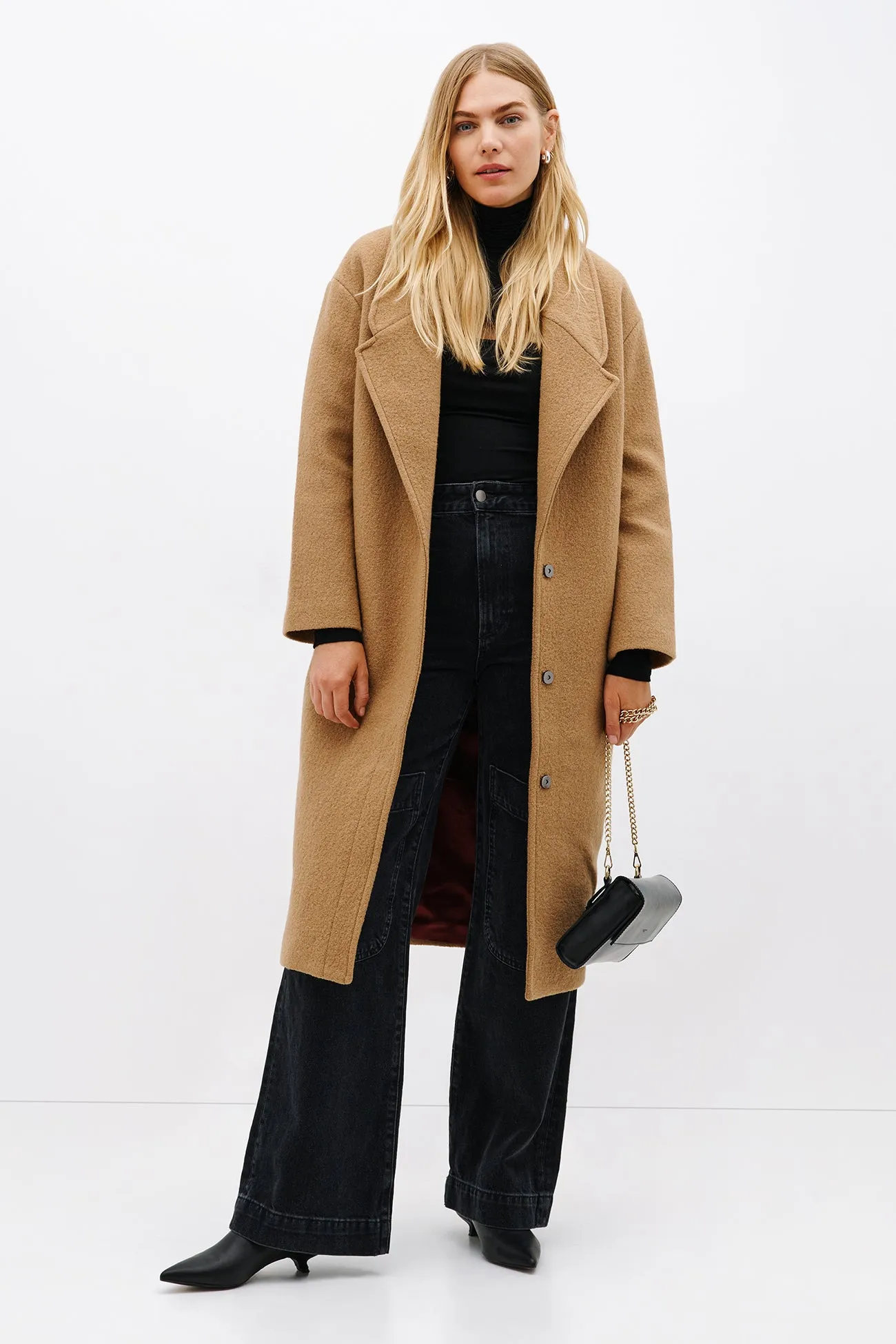 Elizabeth Wool Coat sold by Marcella NYC