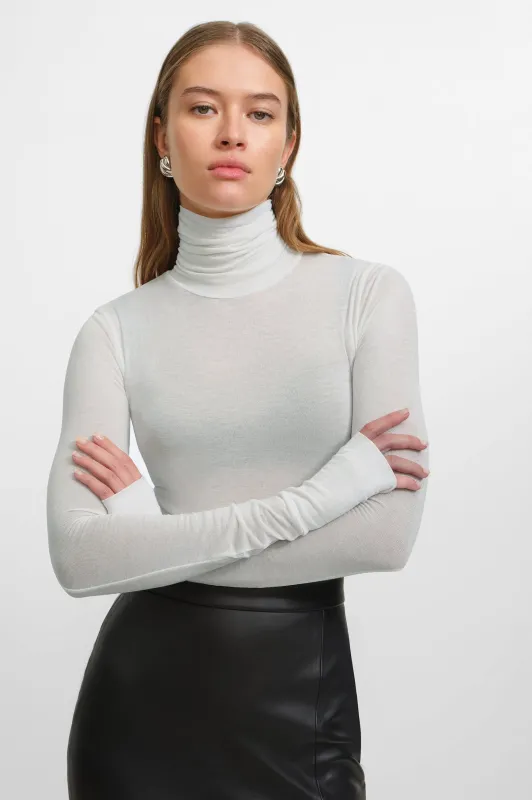Eloise Sheer Turtleneck sold by Marcella NYC