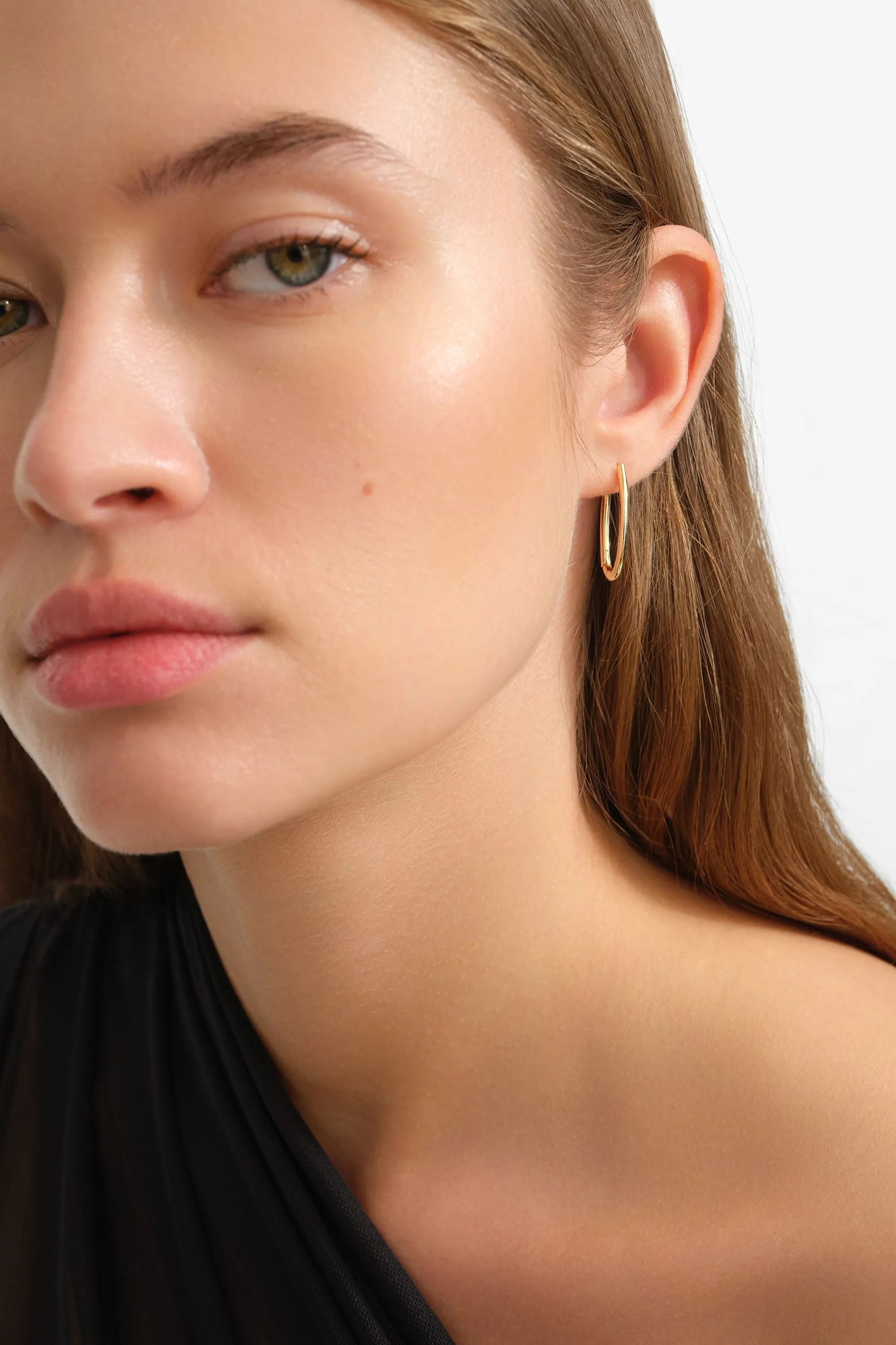 Tamara Hoop Earrings sold by Marcella NYC product image thumbnail 3