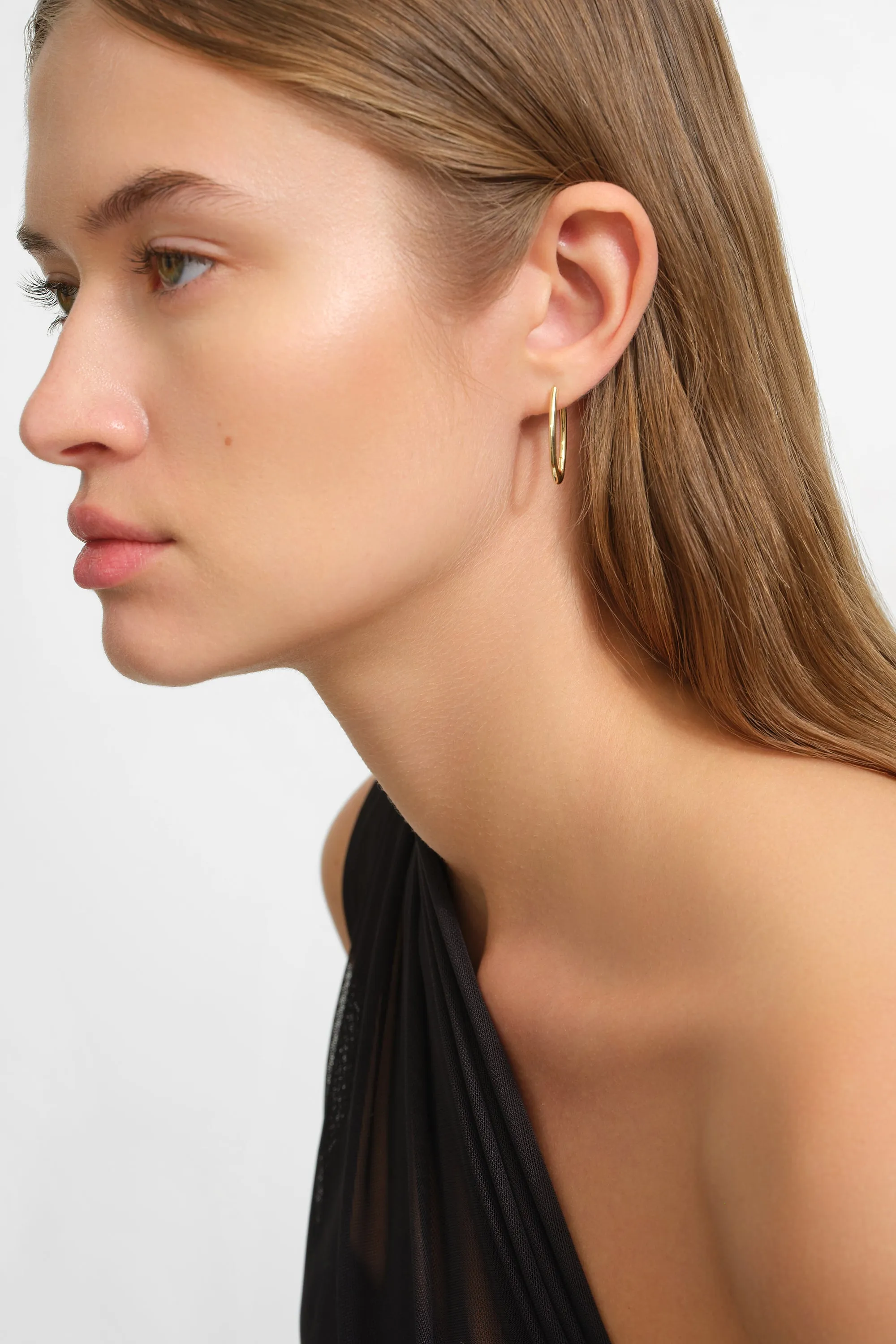 Tamara Hoop Earrings sold by Marcella NYC product image thumbnail 4