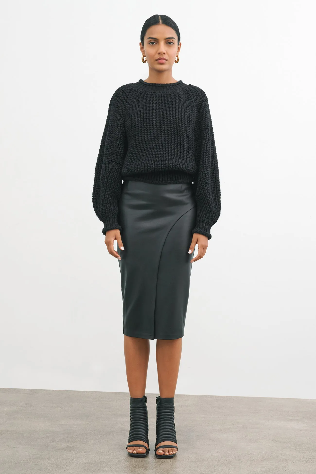 Nyssa Pencil Skirt sold by Marcella NYC product image thumbnail 5